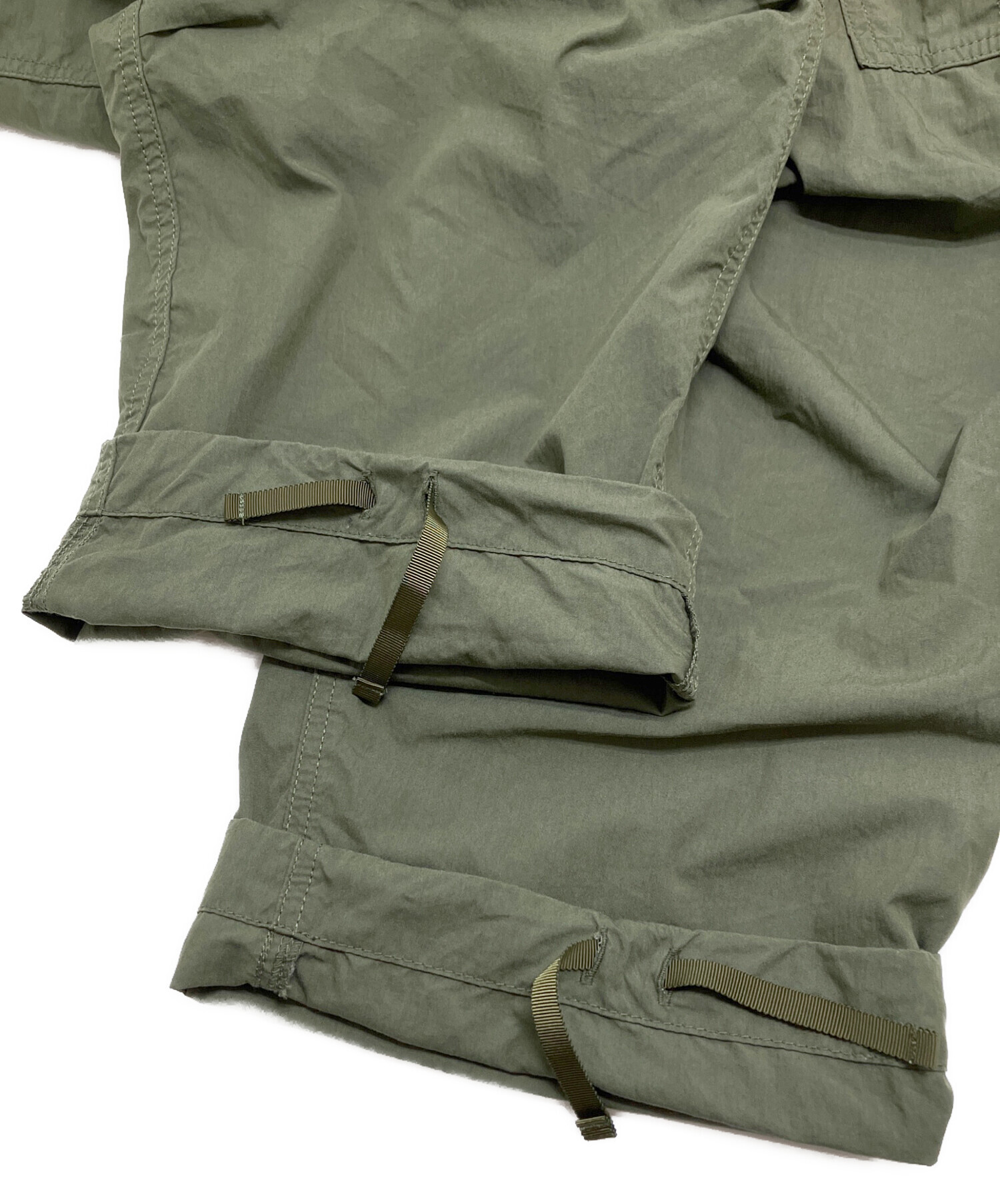 BEAMS／カーキ カーゴパンツ 中古・古着通販】BEAMS (ビームス) ビッグ 6ポケット カーゴパンツ