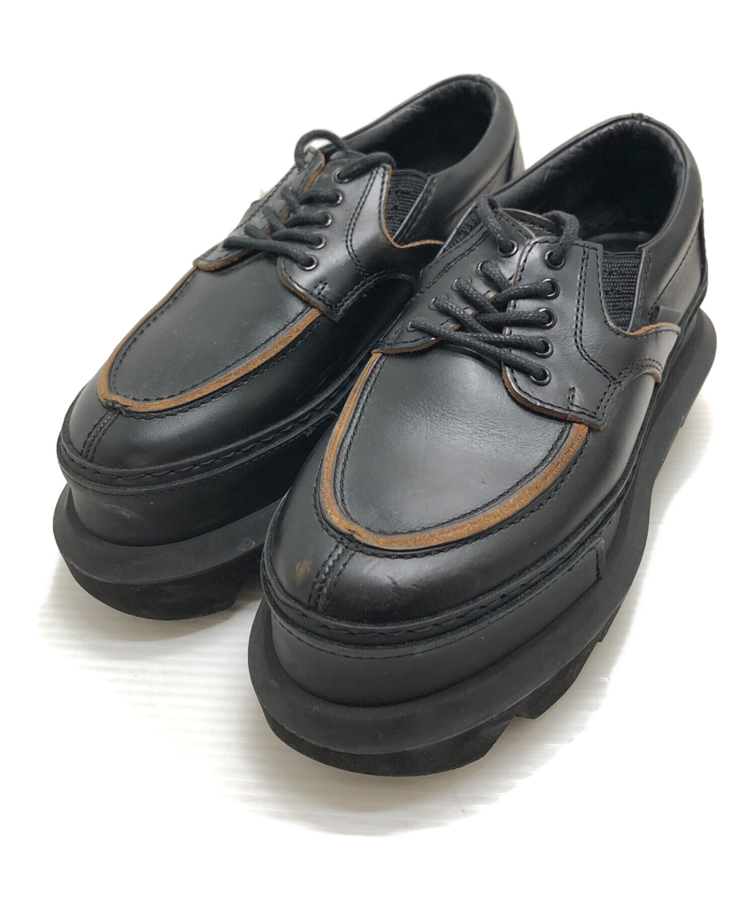 中古・古着通販】sacai (サカイ) プラットフォームダービーシューズ