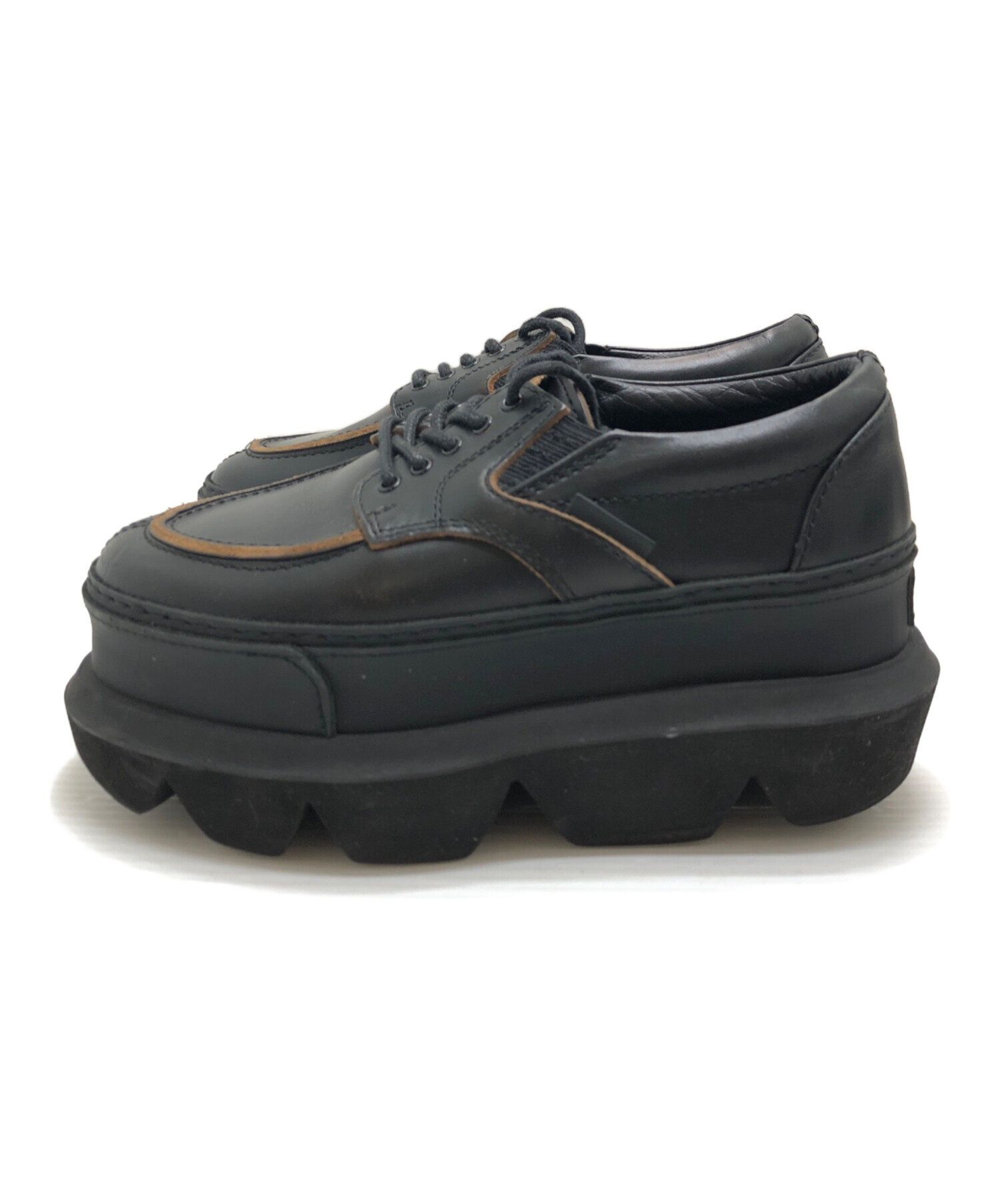 sacai プラットフォームダービーシューズ 中古・古着通販】sacai (サカイ) プラットフォームダービーシューズ