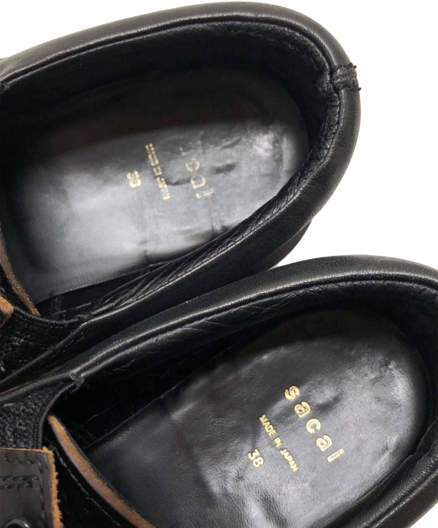 中古・古着通販】sacai (サカイ) プラットフォームダービーシューズ