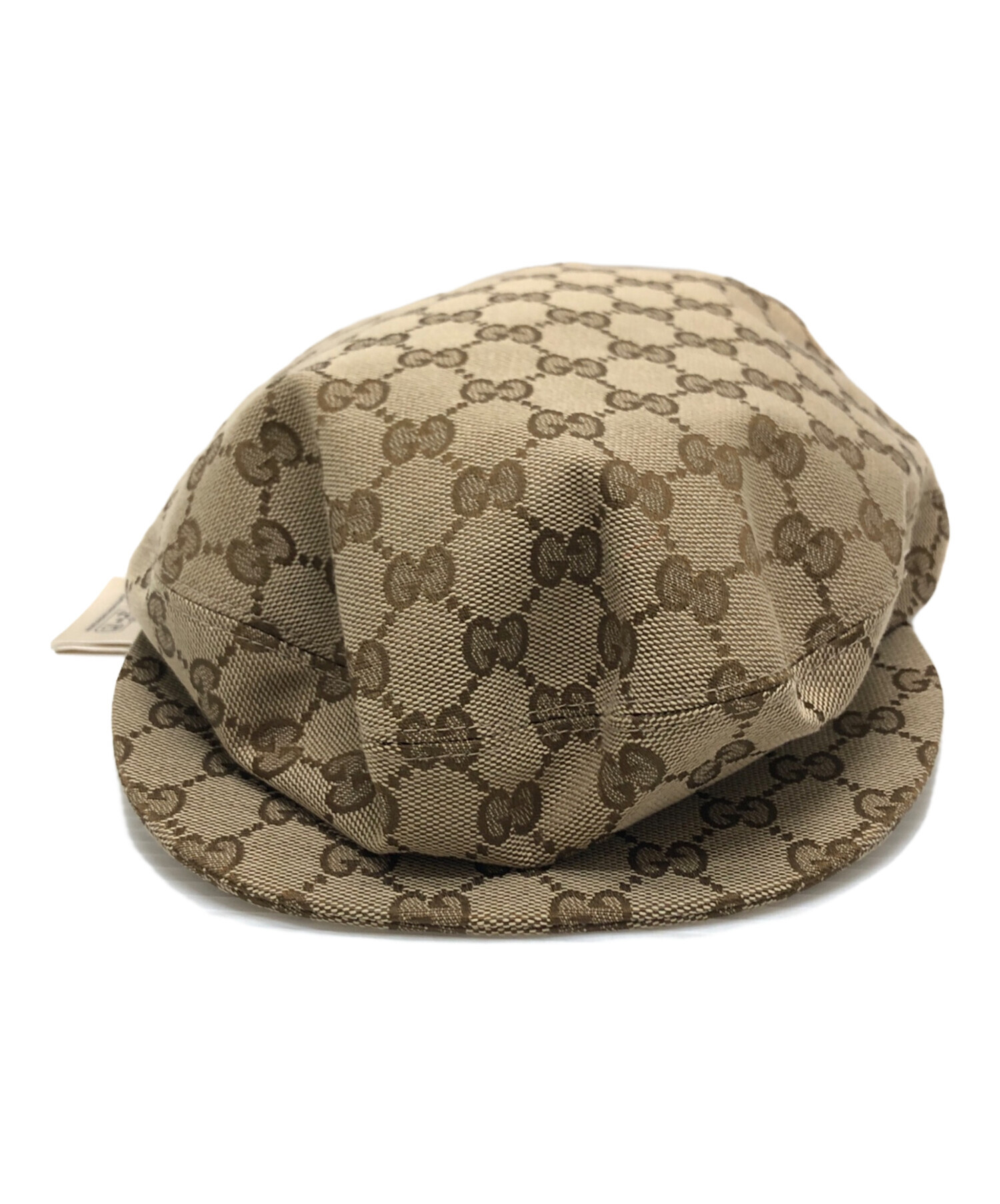 中古・古着通販】GUCCI (グッチ) フラットキャップ ベージュ｜ブランド