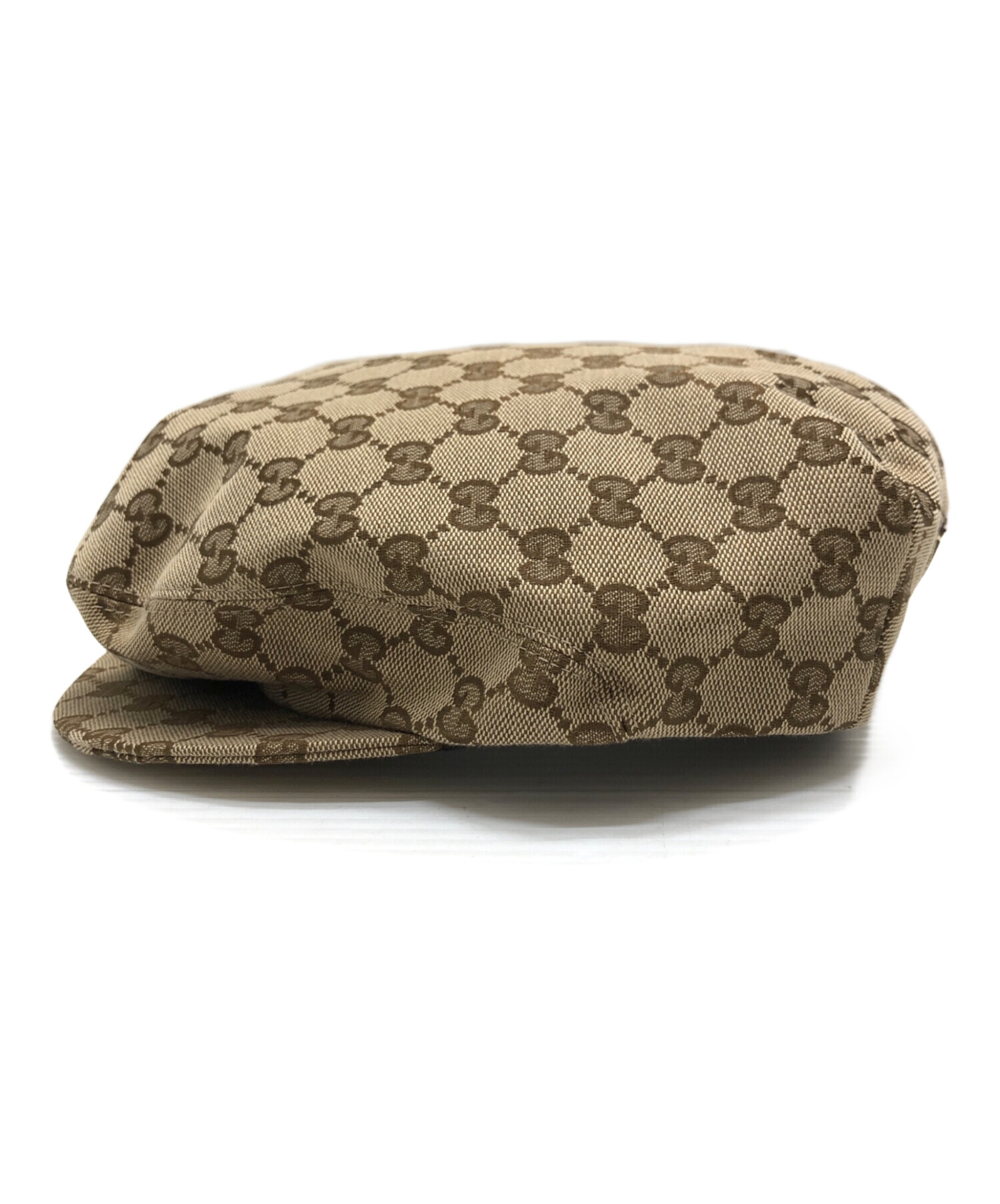 中古・古着通販】GUCCI (グッチ) フラットキャップ ベージュ｜ブランド