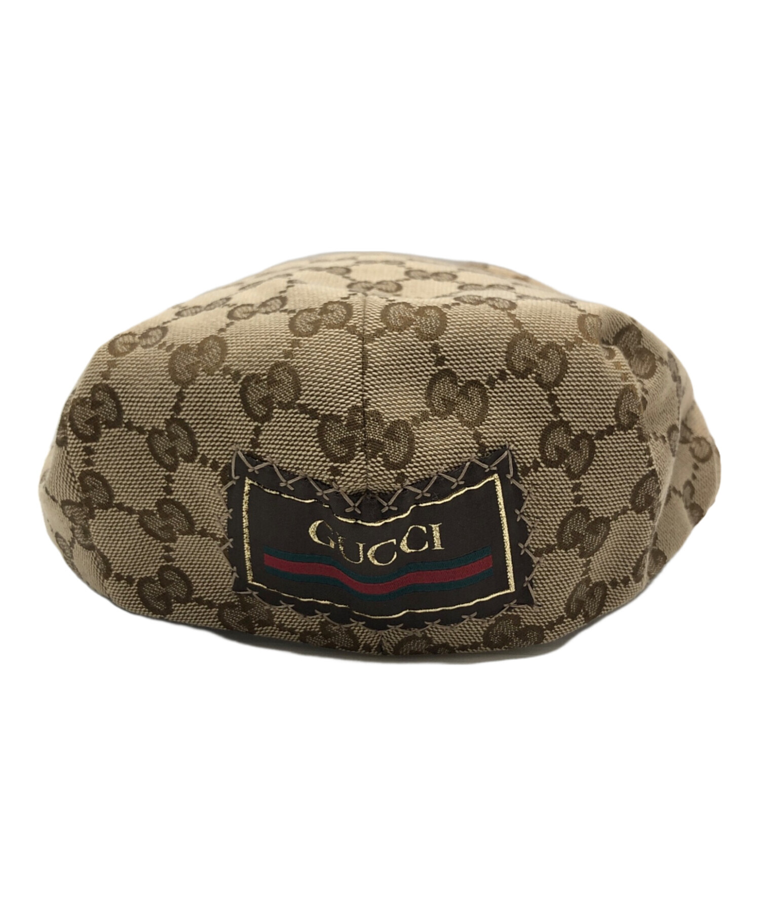 中古・古着通販】GUCCI (グッチ) フラットキャップ ベージュ｜ブランド