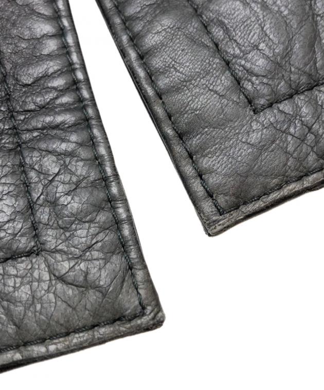 中古・古着通販】GUCCI (グッチ) ファーライナーレザージャケット