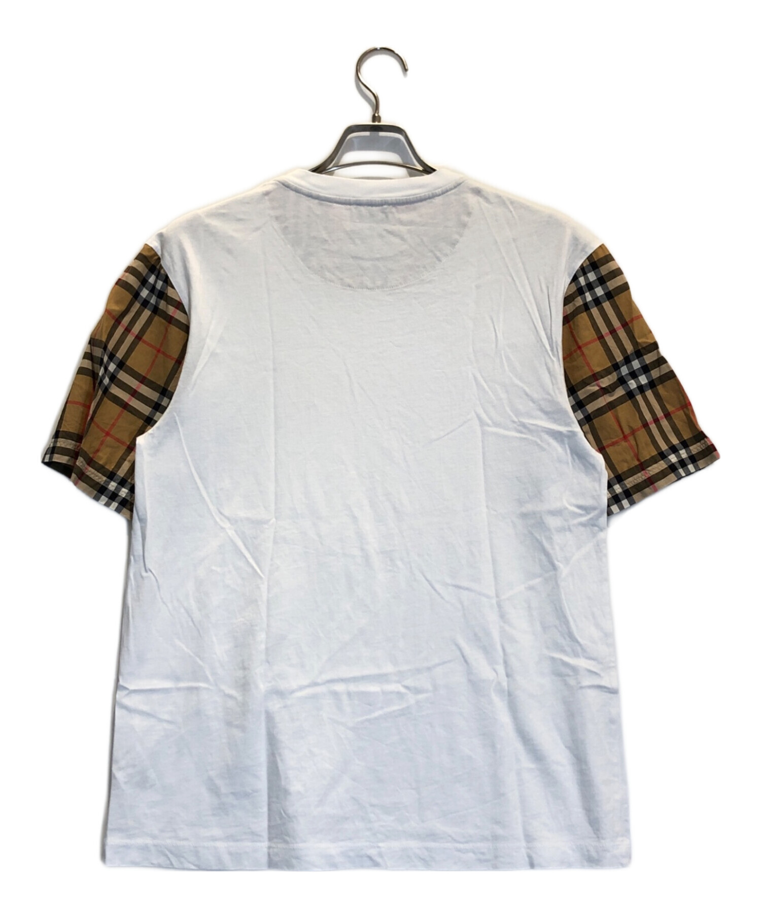 中古・古着通販】BURBERRY (バーバリー) ヴィンテージチェック切替T 