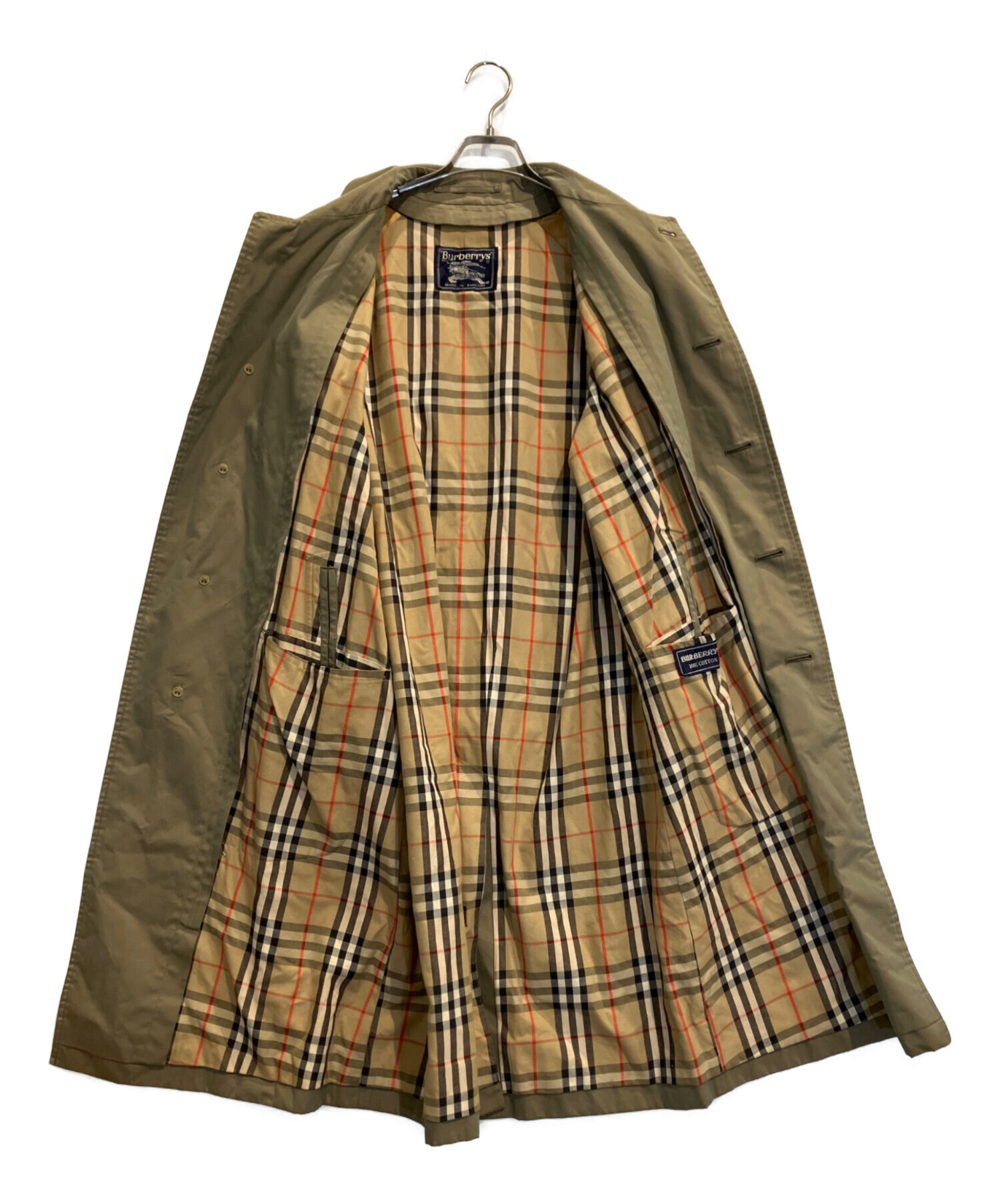 中古・古着通販】Burberry's (バーバリーズ) 80'sライナー付きステン