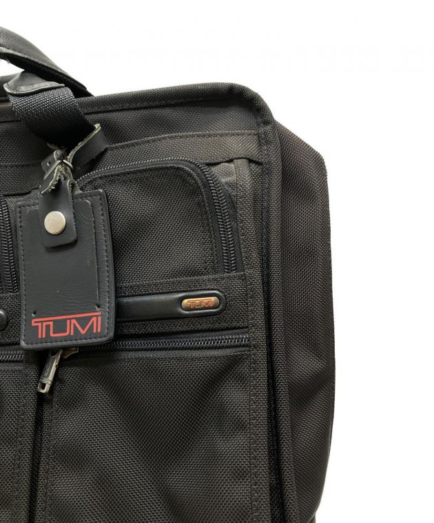 新品未使用　タグなし　TUMI ビジネスバッグ ブラック／ブラウン 中古・古着通販】TUMI (トゥミ) ビジネスバッグ ブラック サイズ:表記