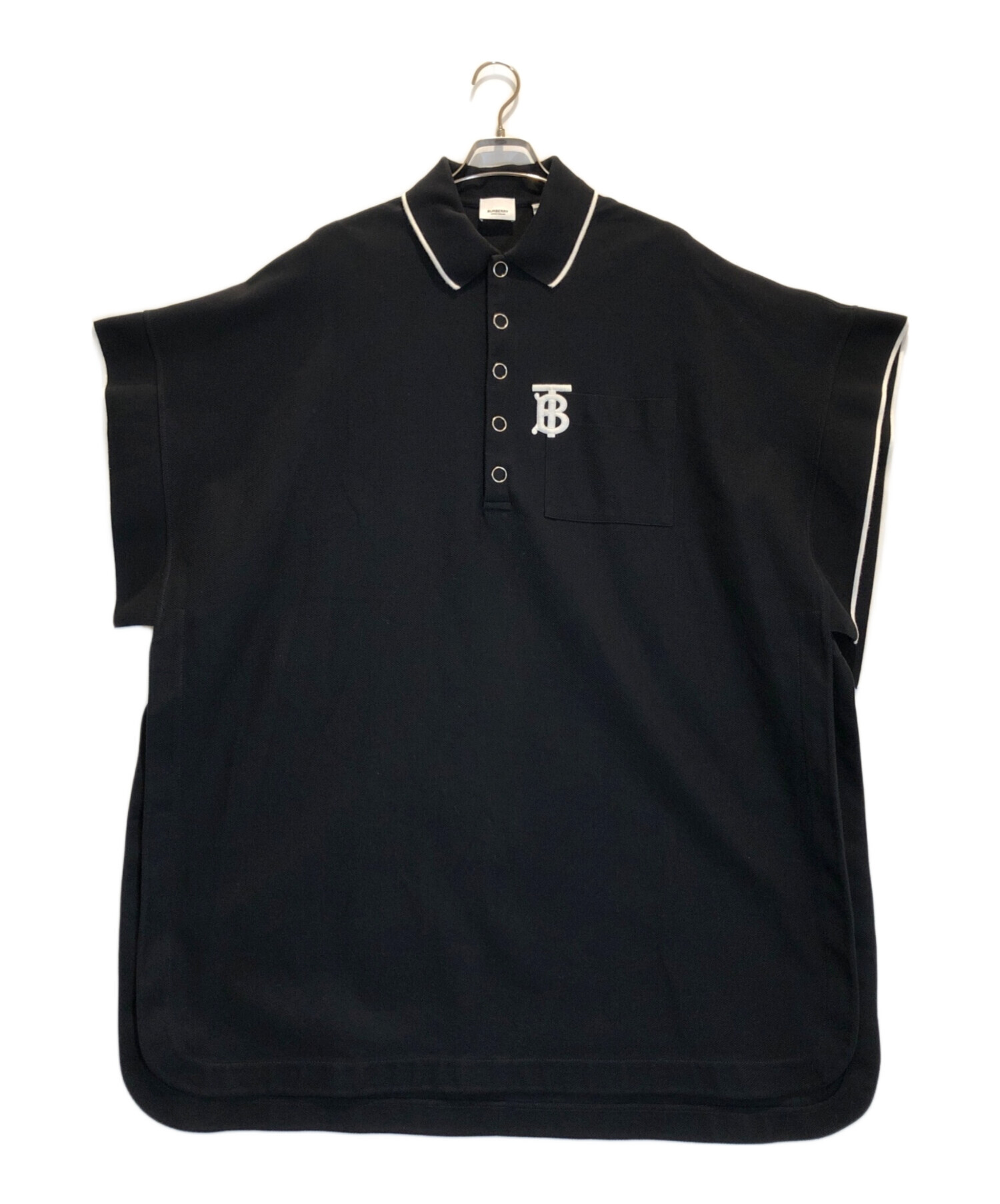 中古・古着通販】BURBERRY (バーバリー) ポンチョ ブラック サイズ:M