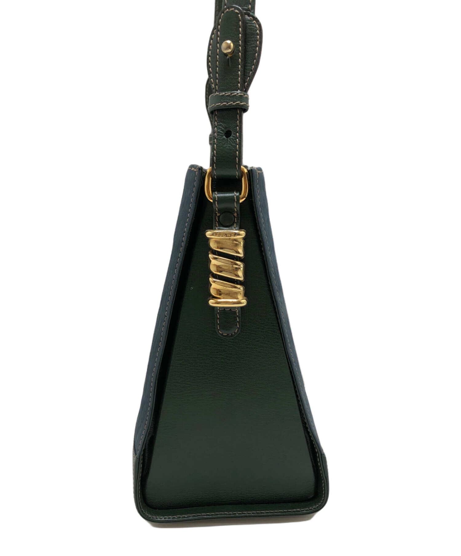 中古・古着通販】LOEWE (ロエベ) ベラスケスツイストショルダーバッグ 