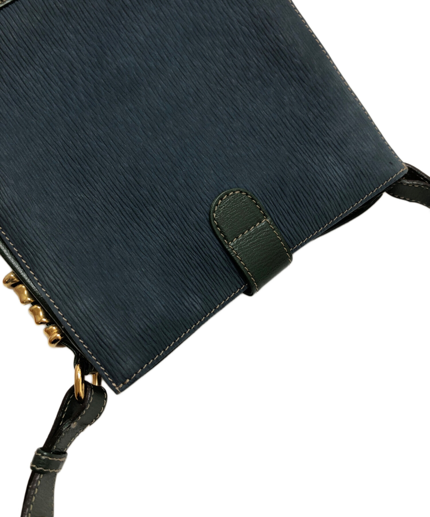 中古・古着通販】LOEWE (ロエベ) ベラスケスツイストショルダーバッグ 