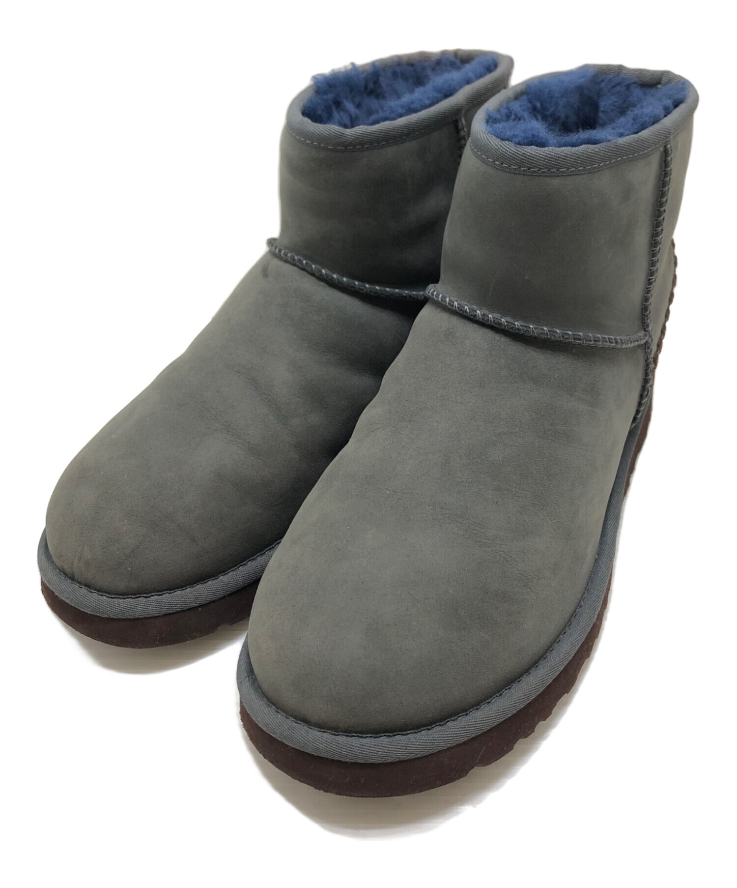 中古・古着通販】UGG (アグ) ムートンブーツ グレー サイズ:28CM
