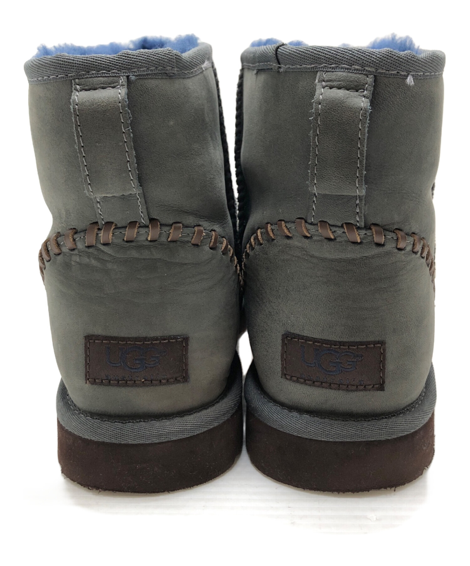 中古・古着通販】UGG (アグ) ムートンブーツ グレー サイズ:28CM