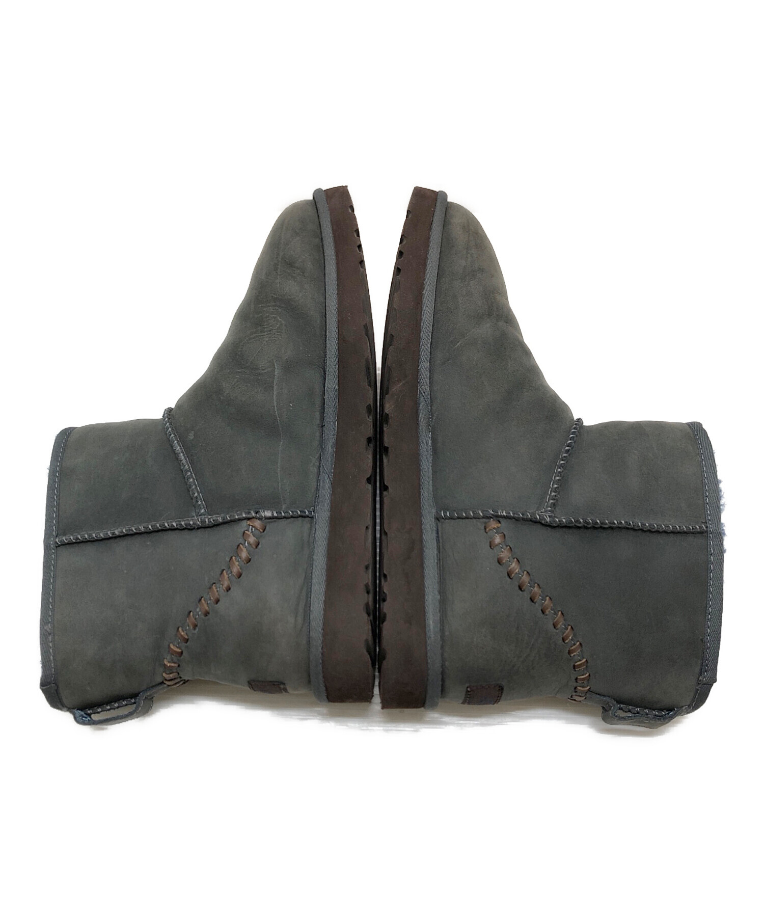 中古・古着通販】UGG (アグ) ムートンブーツ グレー サイズ:28CM 