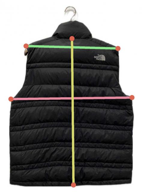 THE NORTH FACE ブラック ベスト M 新品未使用 中古・古着通販】THE NORTH FACE (ザ ノース フェイス) ダウンベスト