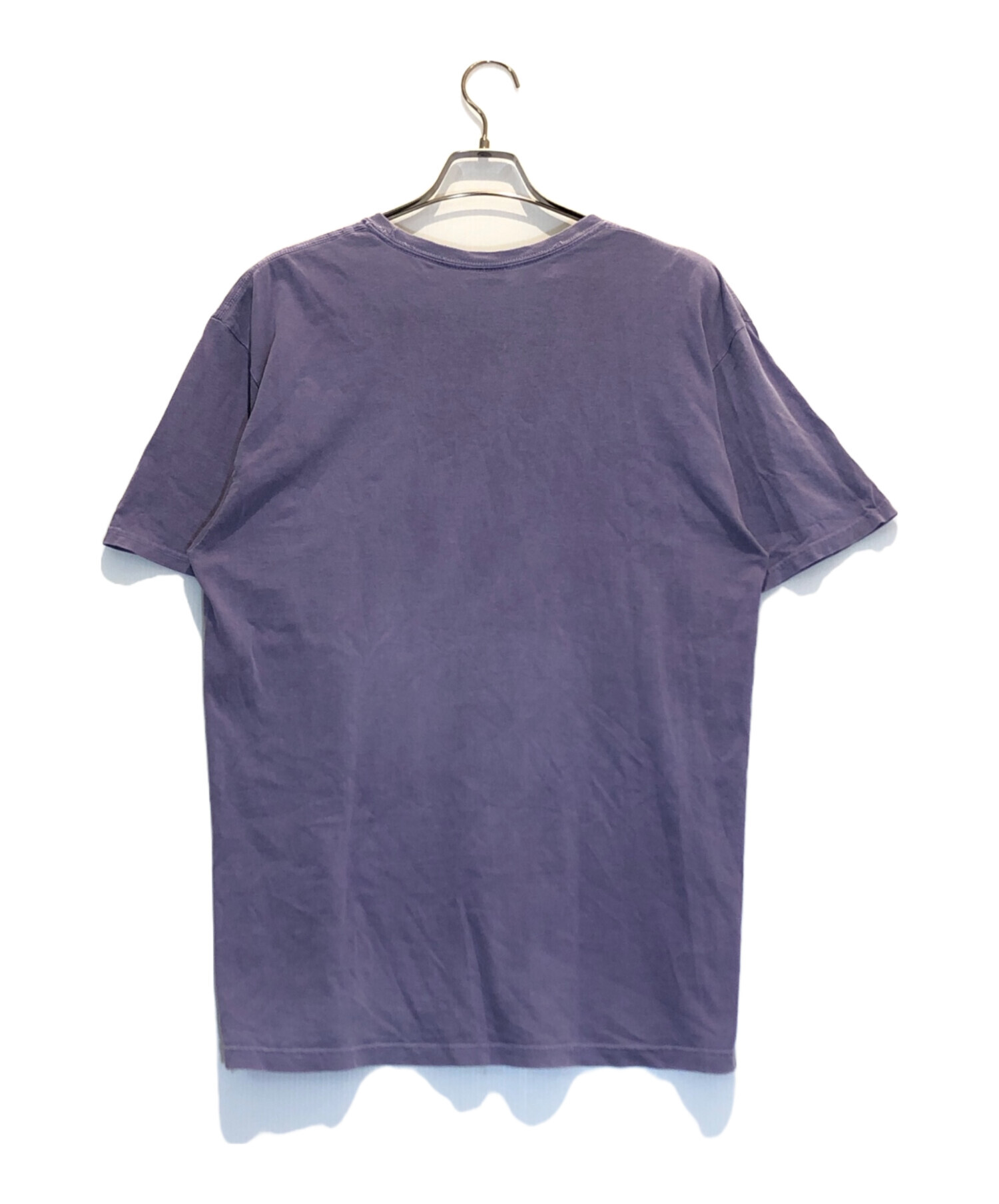 中古・古着通販】stussy (ステューシー) ロゴプリントTシャツ パープル 