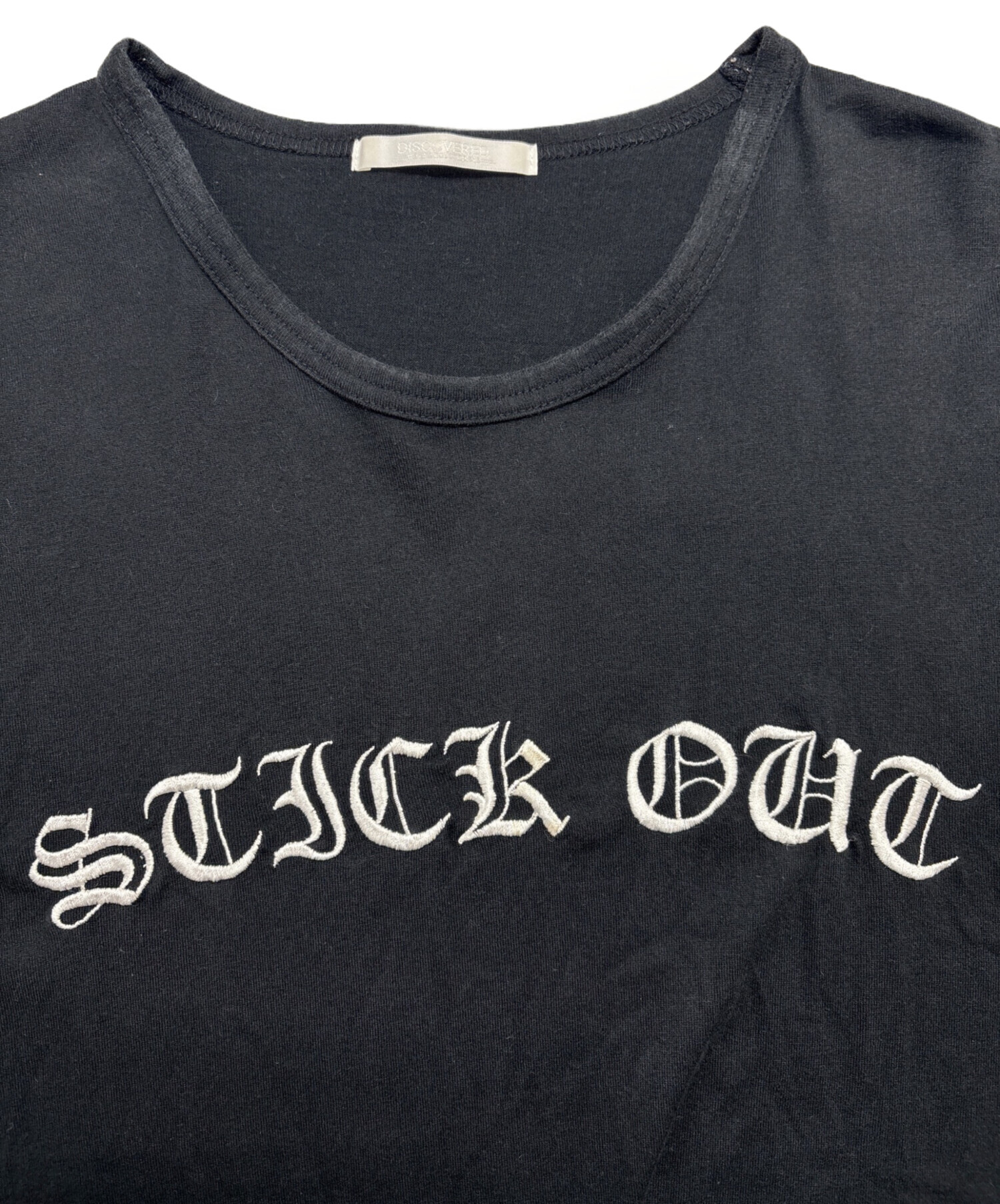 DISCOVERED ディスカバード Tシャツ・カットソー L 黒 【古着】【中古】【送料無料】 DISCOVERED - DISCOVERED ディスカバード Tシャツ・カットソー L 黒