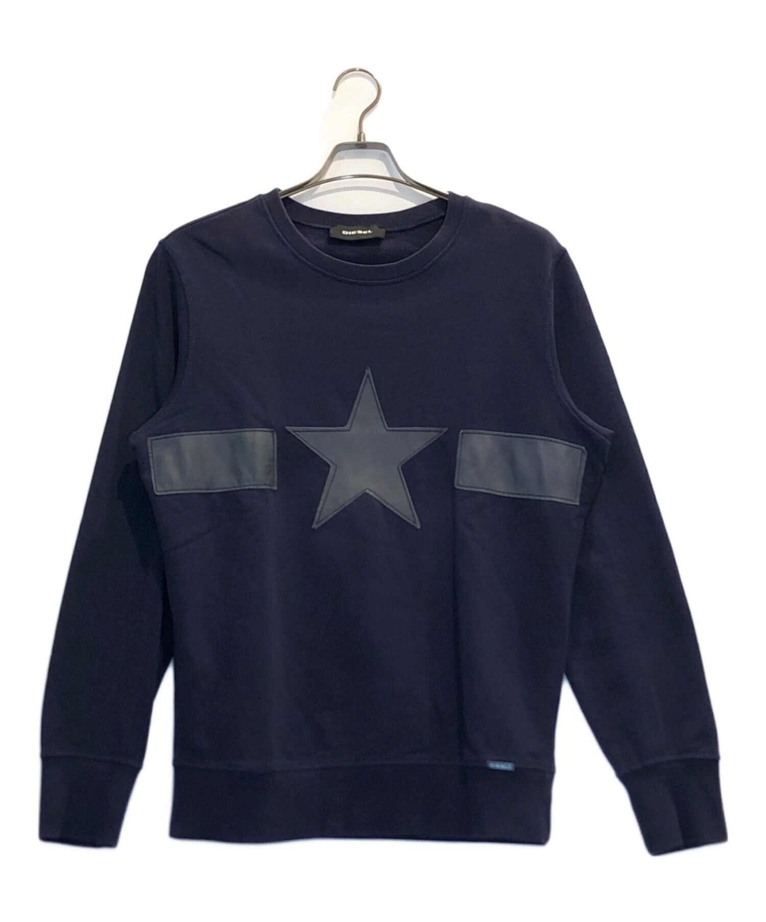 中古・古着通販】DIESEL (ディーゼル) スターパッチスウェット 
