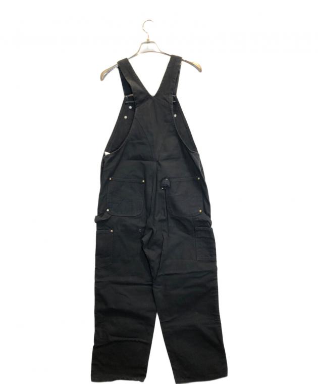 Carhartt ダブルニーブラック オーバーオール36✕30 中古・古着通販】CarHartt (カーハート) ダブルニーオーバーオール