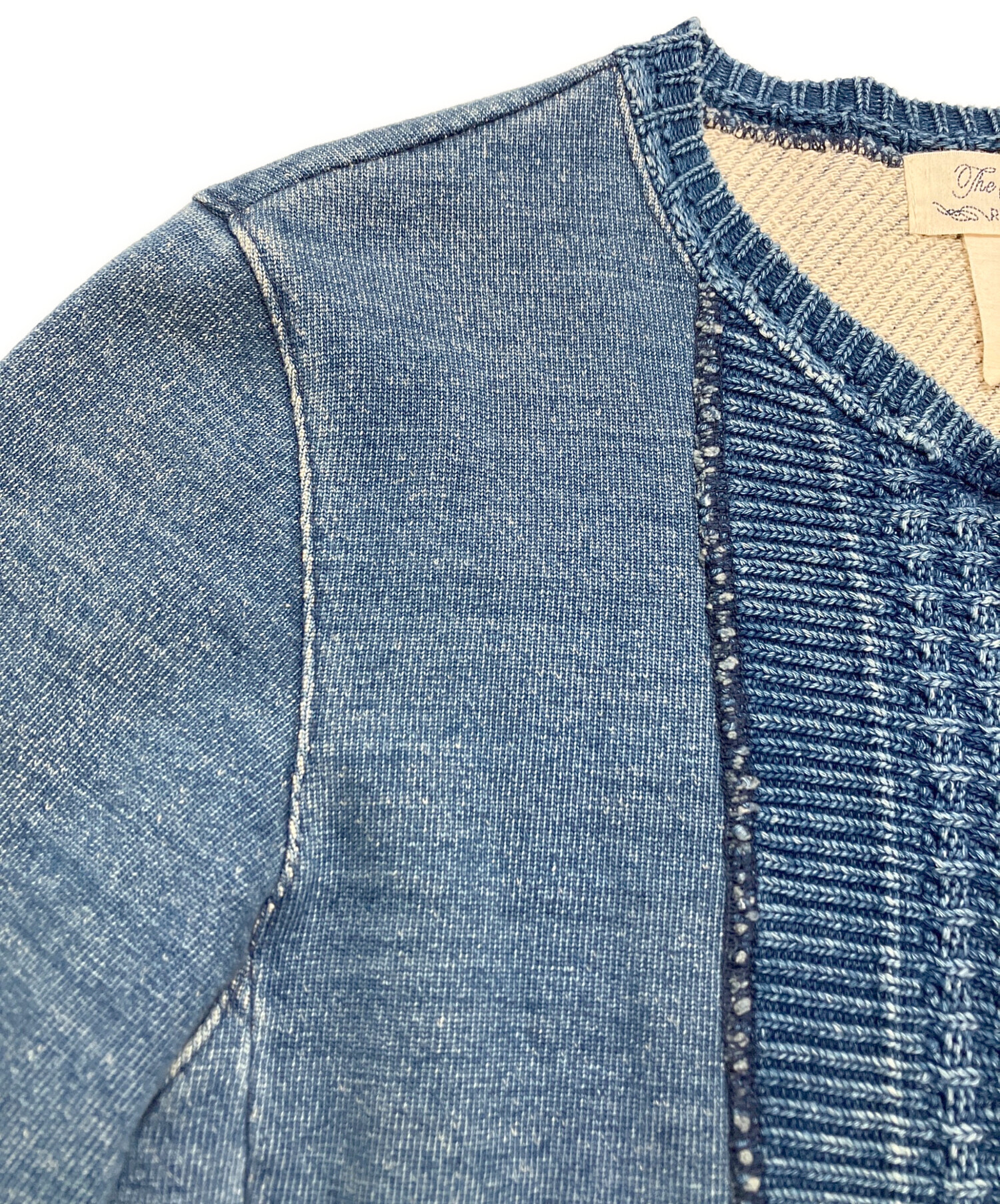 REMI RELIEF レミレリーフ　インナーダウン　インディゴ　M 中古・古着通販】REMI RELIEF (レミレリーフ) インディゴ ジップ