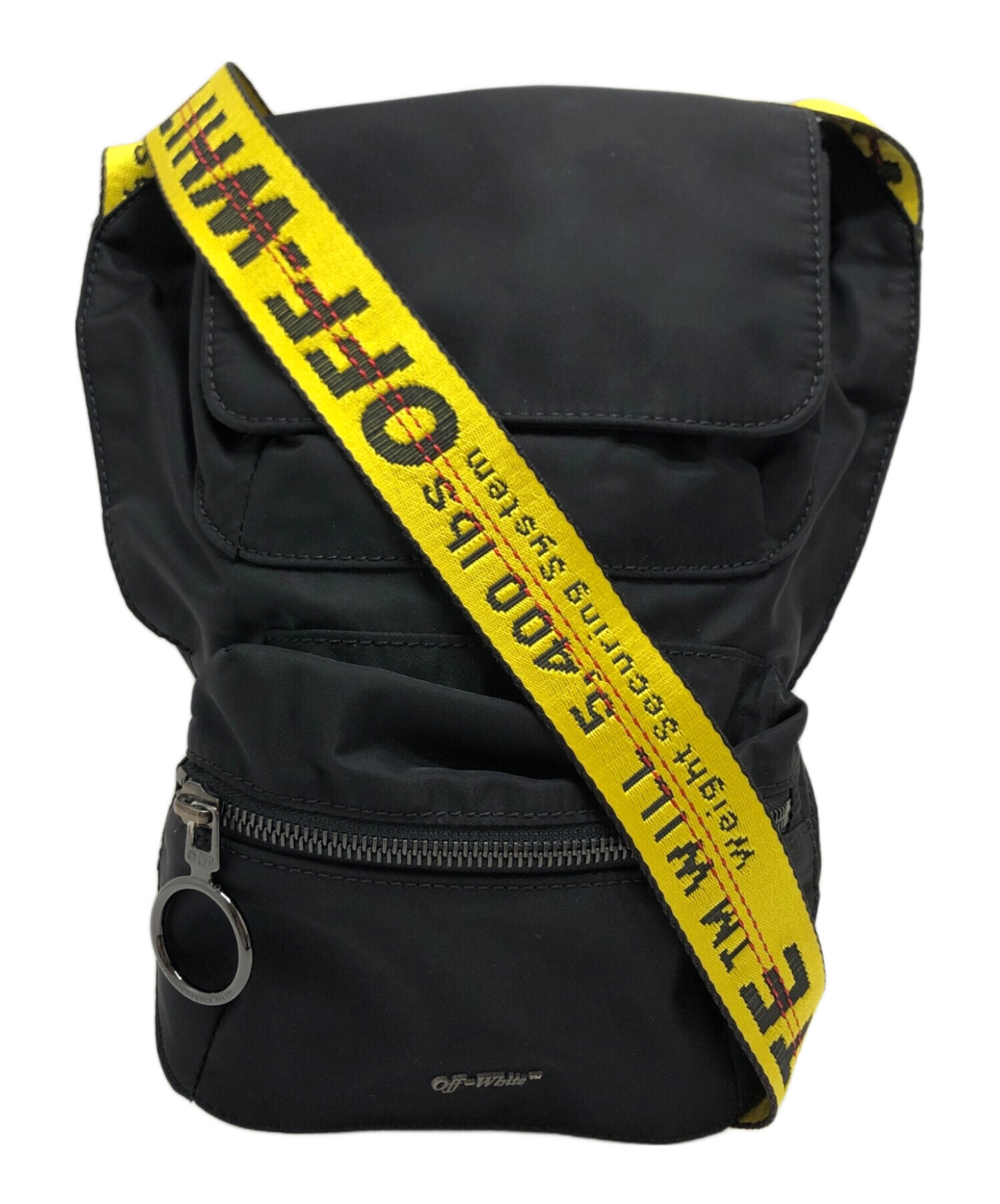 中古・古着通販】OFFWHITE (オフホワイト) ショルダーバッグ ブラック 