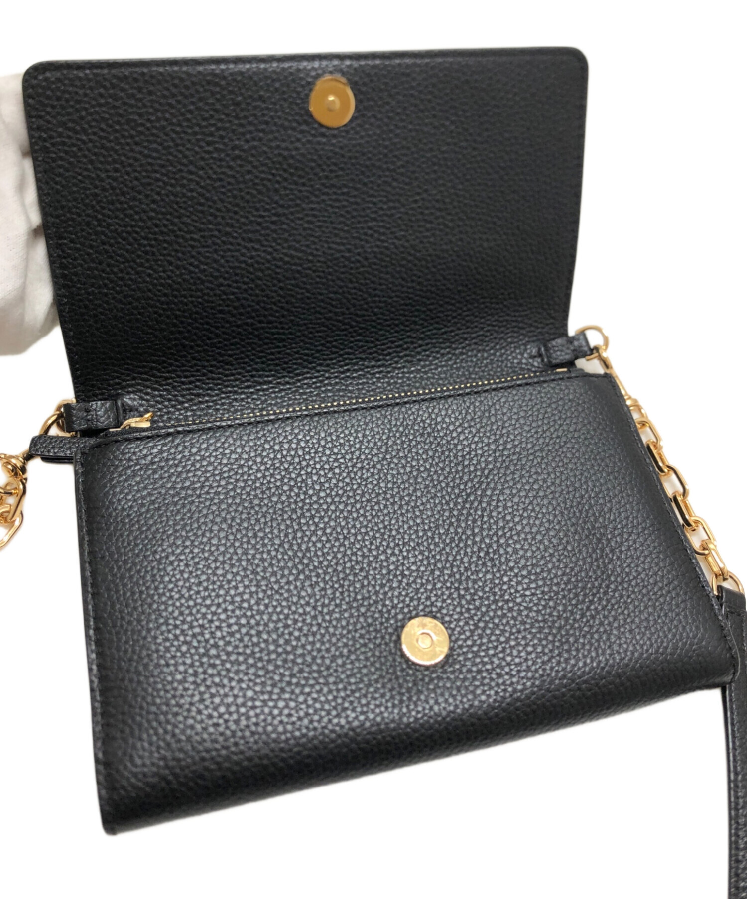 【新品未使用・タグ＆ショッパー付き】TORY BURCH新品未使用ショルダーバッグ 中古・古着通販】TORY BURCH (トリーバーチ) チェーンショルダーバッグ