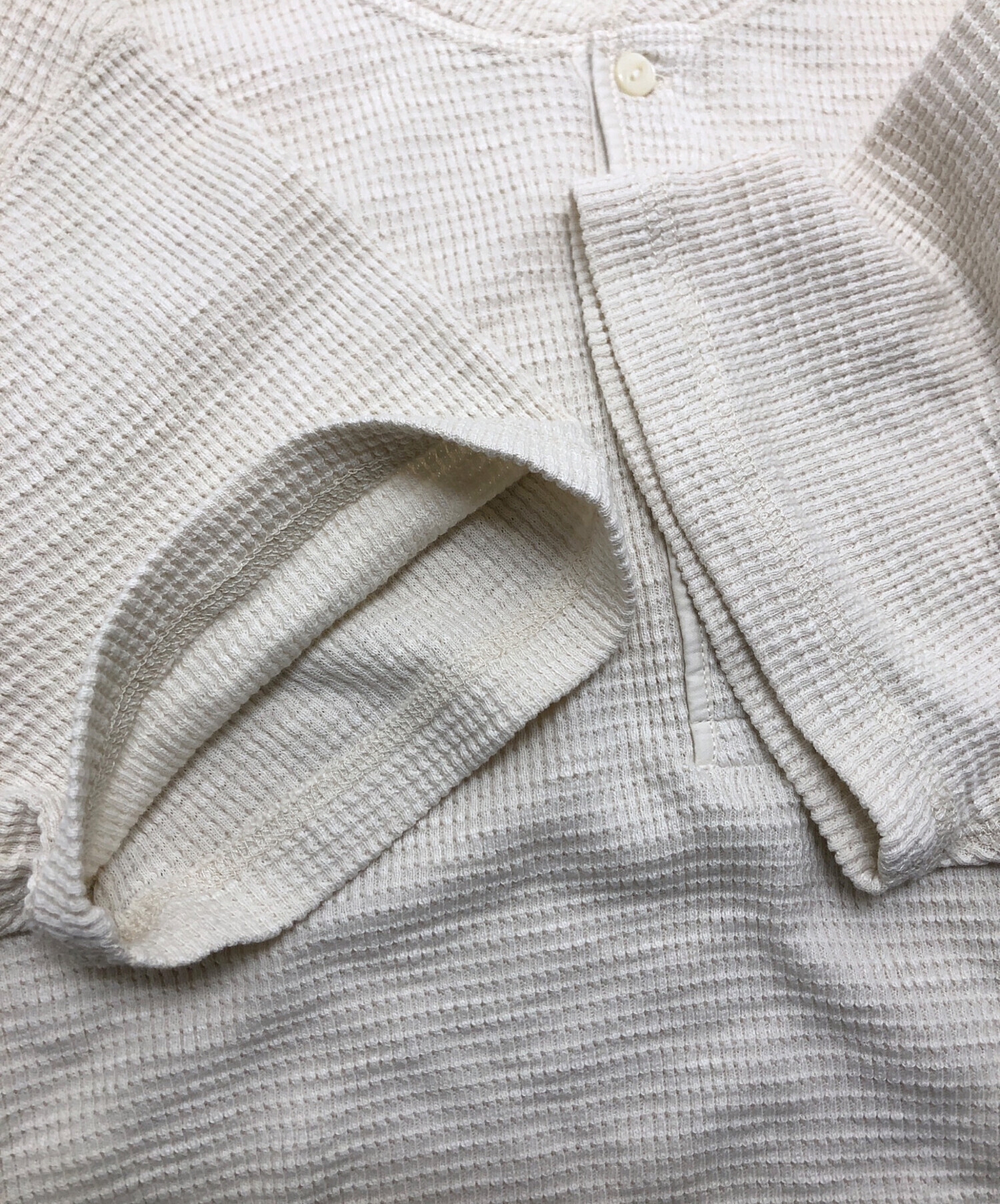 中古・古着通販】RRL (ダブルアールエル) ワッフルヘンリーネック