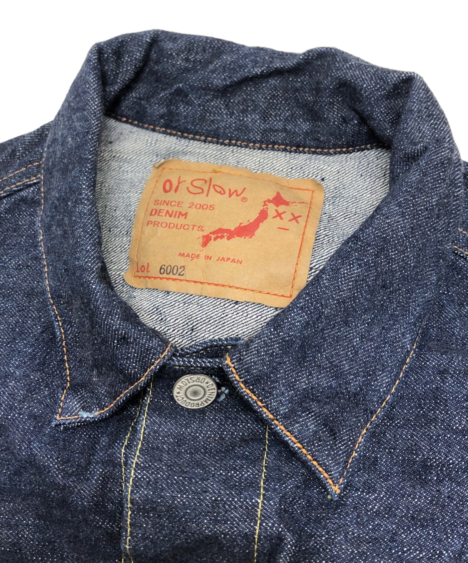 中古・古着通販】orSlow (オアスロウ) 2nd デニムジャケット