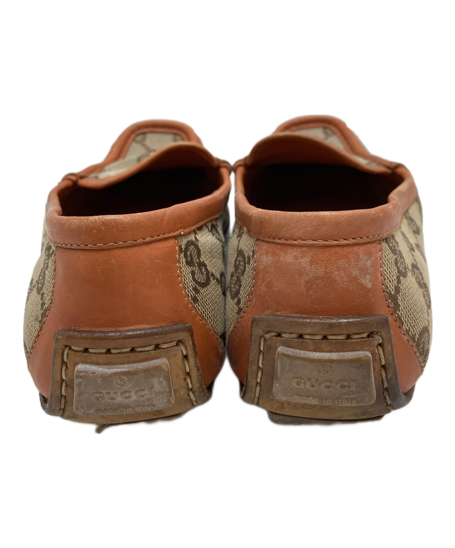 中古・古着通販】GUCCI (グッチ) GGキャンバスドライビングシューズ