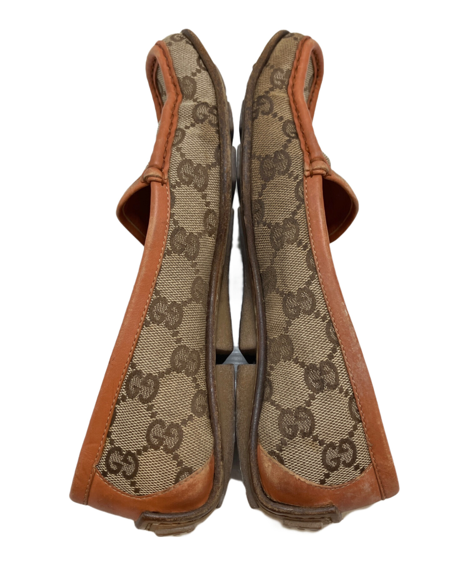 中古・古着通販】GUCCI (グッチ) GGキャンバスドライビングシューズ