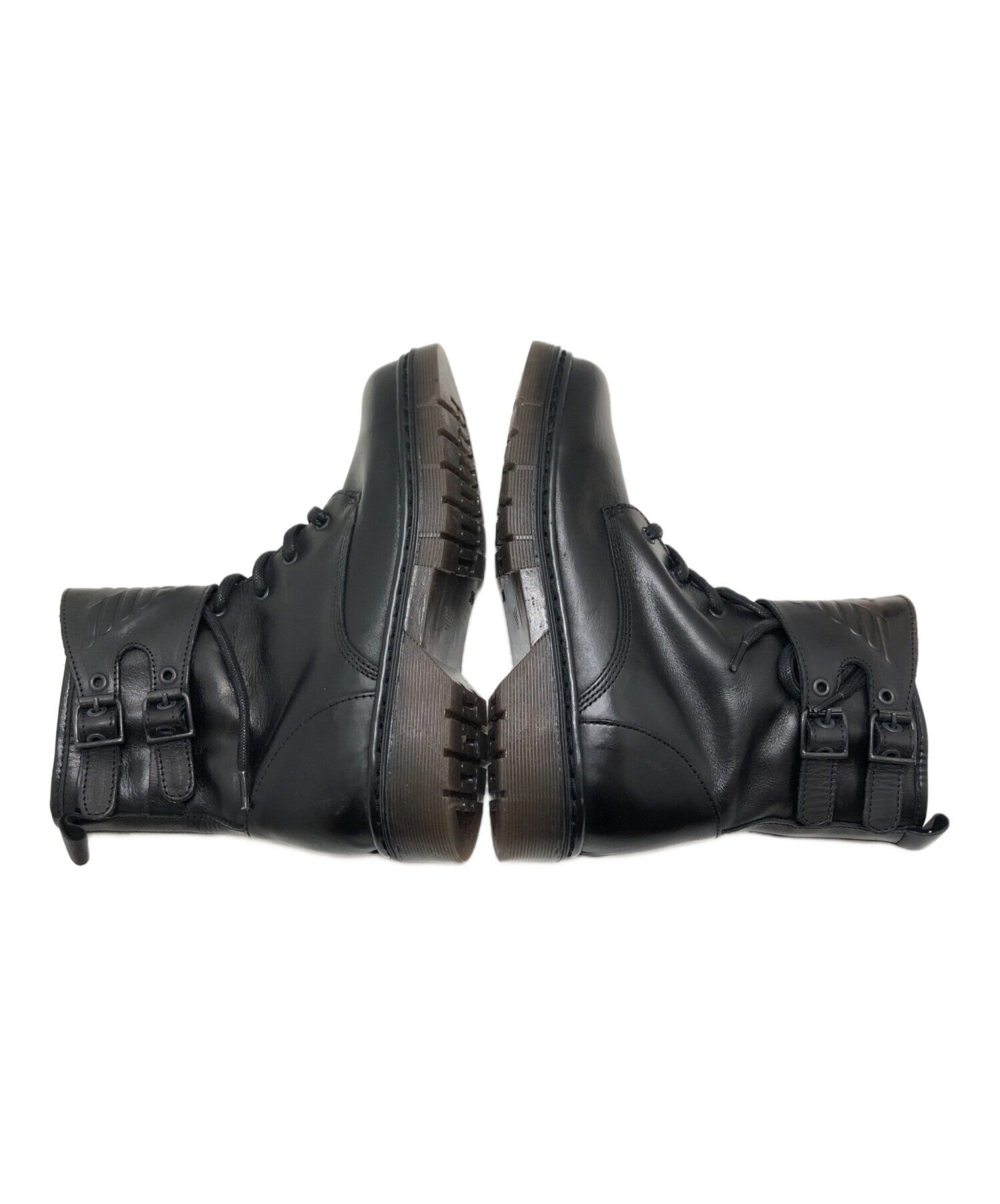 特価GIORGIO ARMANI サイドジップ ウールブーツ X2M075 中古・古着通販】ARMANI (アルマーニ) サイドジップブーツ ブラック