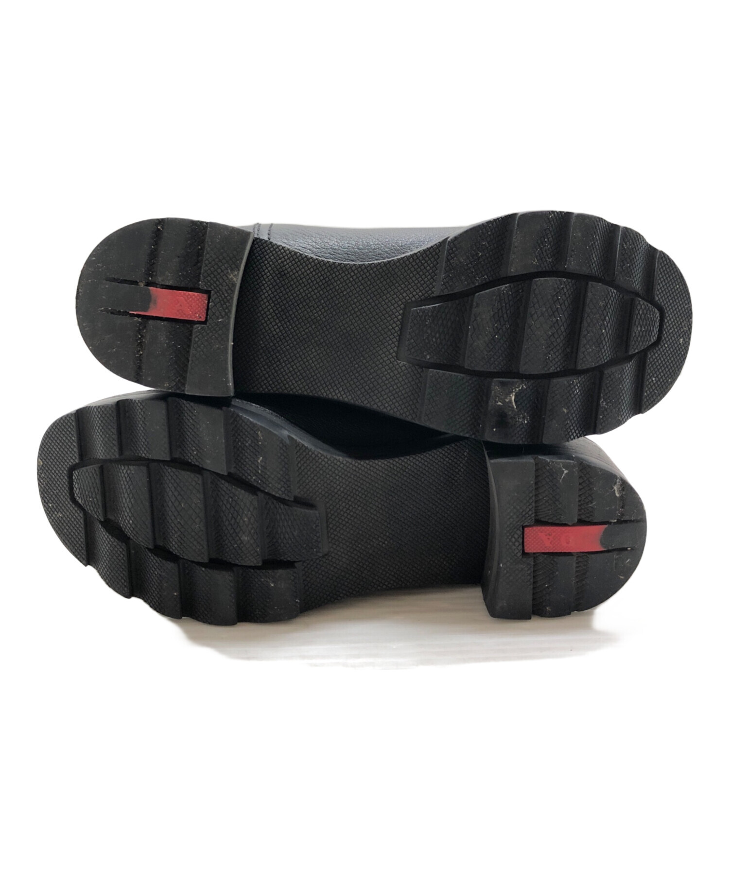 中古・古着通販】PRADA (プラダ) ロングブーツ ブラック サイズ 中古・古着通販】PRADA (プラダ) ロングブーツ ブラック サイズ