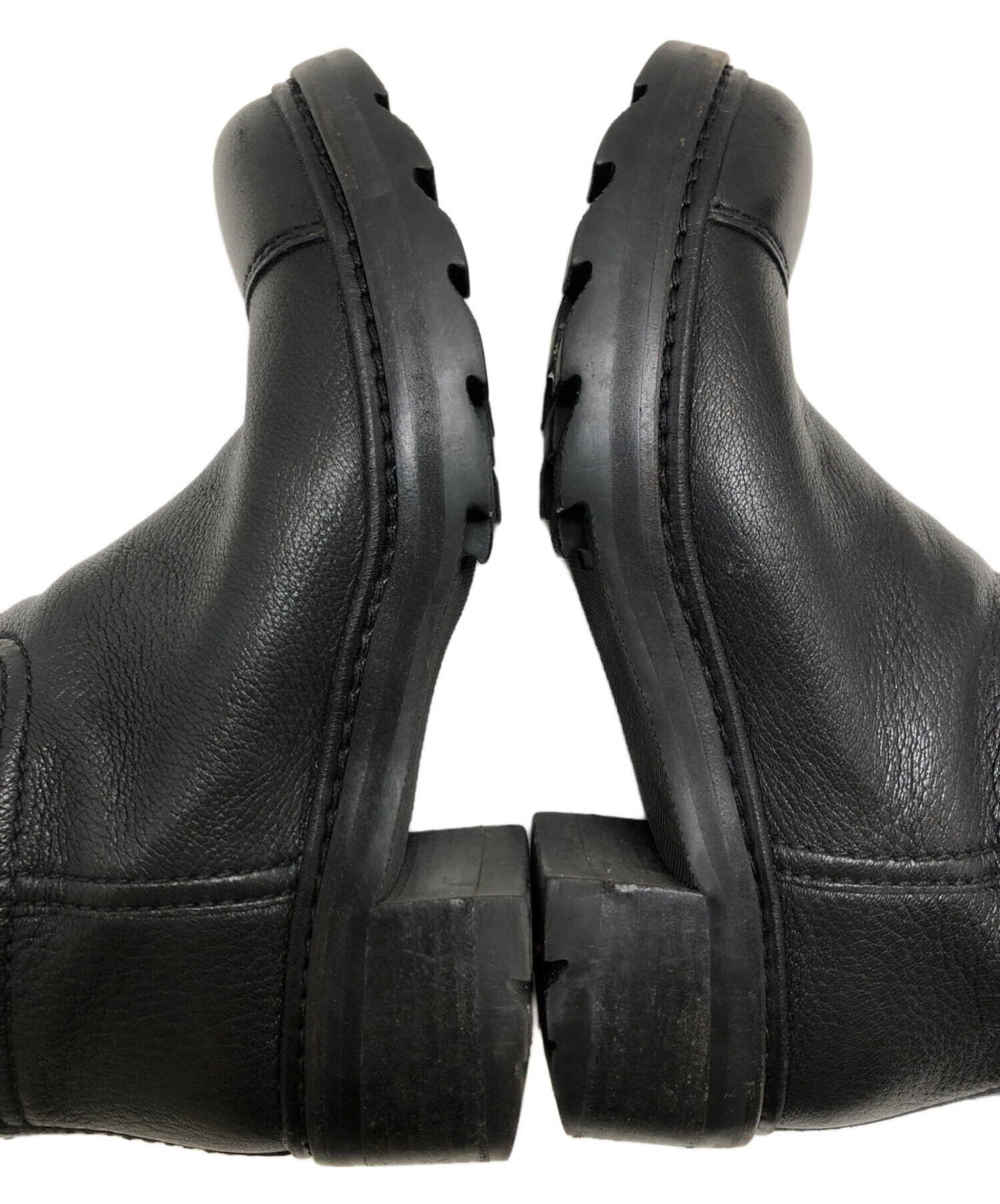 中古・古着通販】PRADA (プラダ) ロングブーツ ブラック サイズ:35