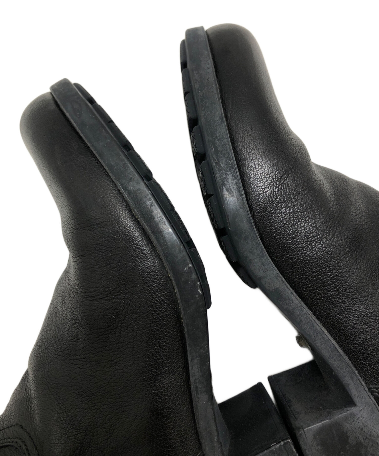 中古・古着通販】PRADA (プラダ) ロングブーツ ブラック サイズ:35 1/2