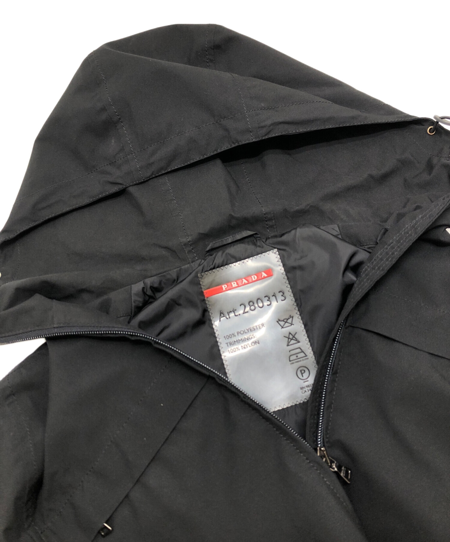 中古・古着通販】PRADA SPORTS (プラダスポーツ) Zip-Up Hood Jacket