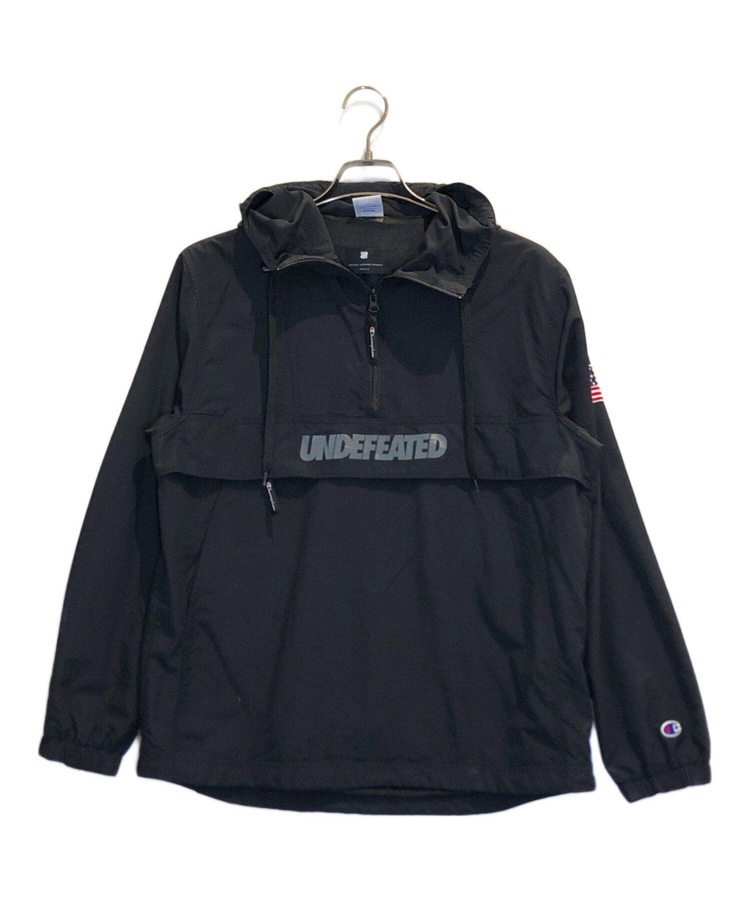 UNDEFEATED Champion アノラックパーカー 中古・古着通販】UNDEFEATED (アンディフィーテッド) Champion