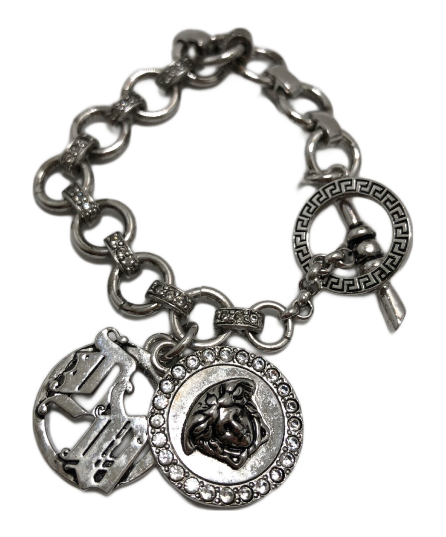 中古・古着通販】VERSACE (ヴェルサーチェ) ブレスレット シルバー