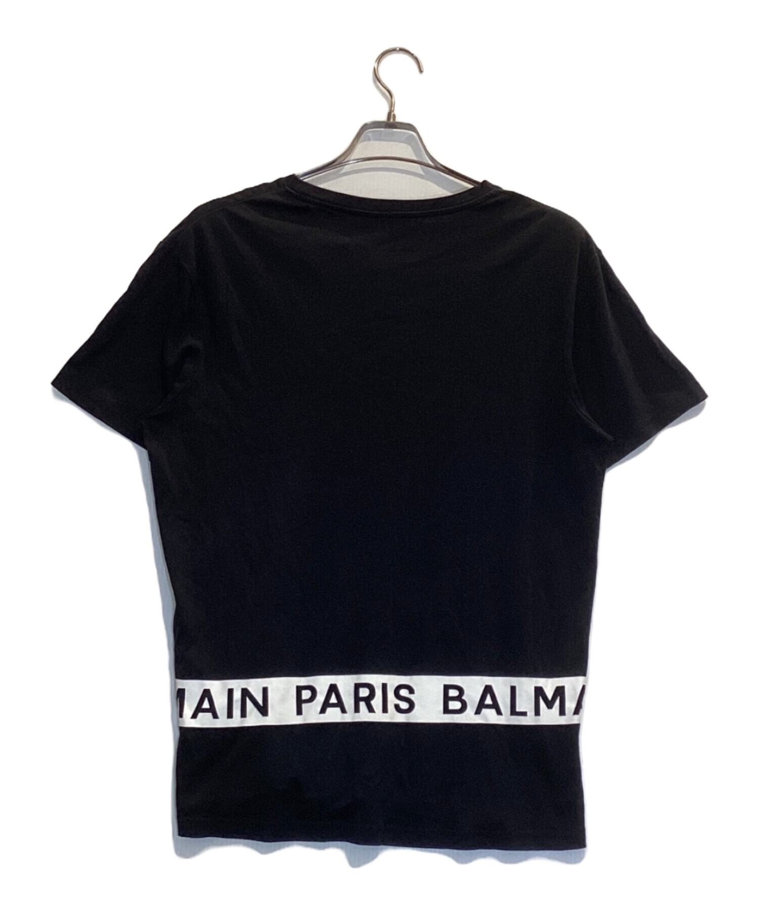 極美品 BALMAIN バルマン 半袖Ｔシャツ トップス ブラック サイズ6A スパンコール コットン 6M8071 MA030 中古 60389 楽天市場】極美品 BALMAIN バルマン 半袖Tシャツ トップス ブラック