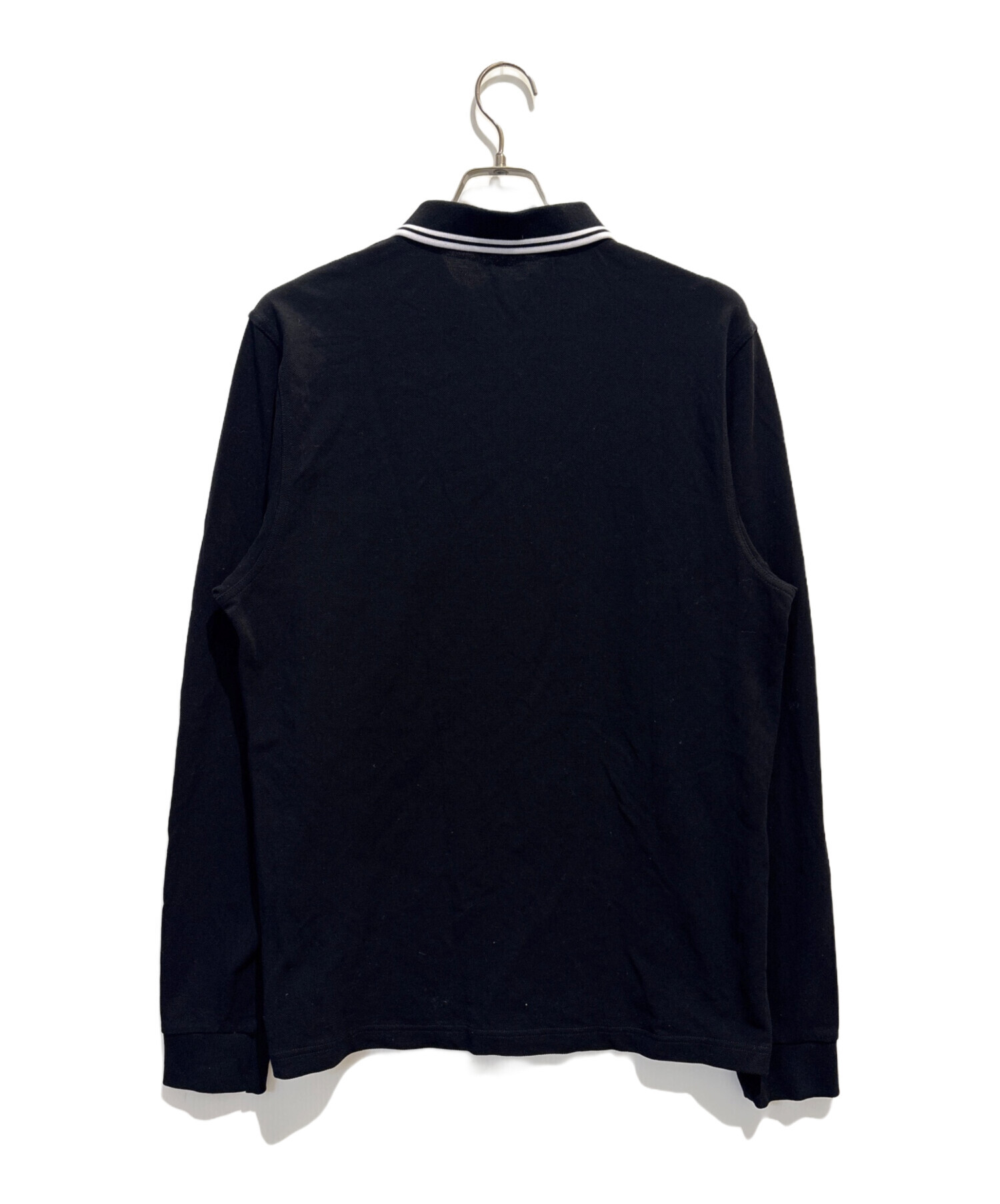 FRED PERRY ブラック 長袖ポロシャツ XL 美品 Fred Perry 長袖 ポロシャツ XL ブラック - メルカリ