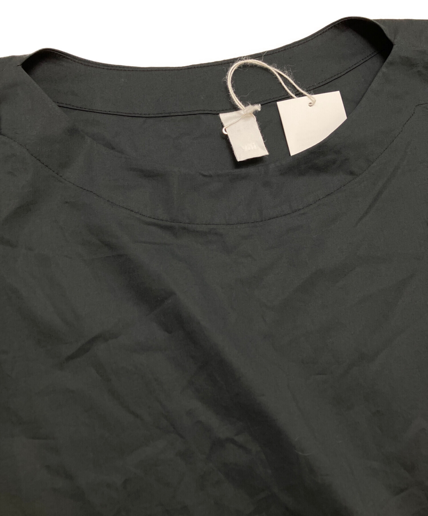 中古・古着通販】yoli (ヨリ) Cotton wide onepiece グレー サイズ:2