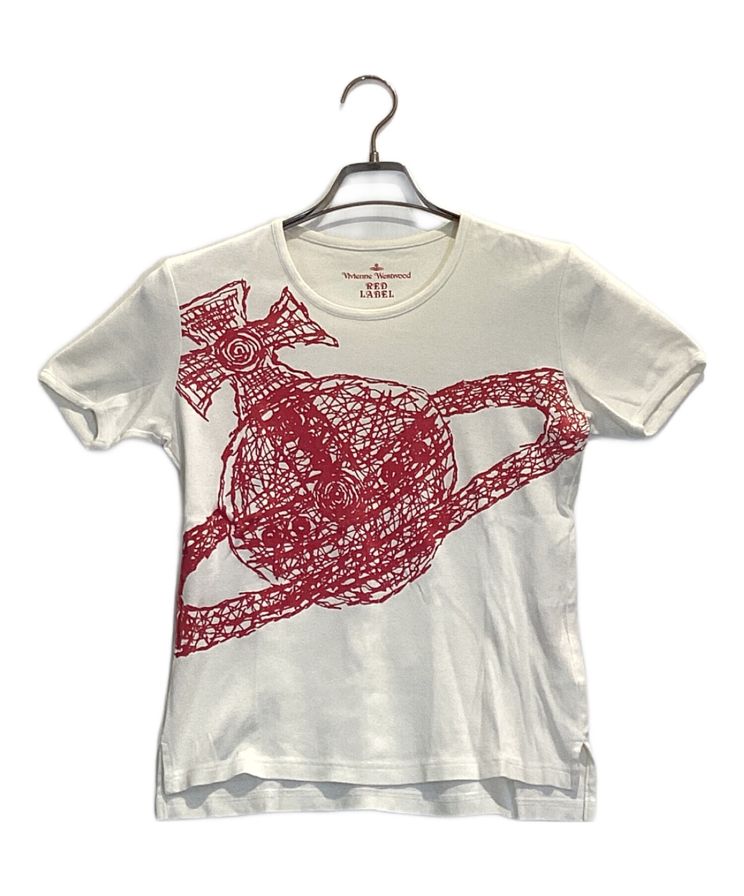 Vivienne Westwood RED LABEL 半袖T 白 サイズ3 中古・古着通販】Vivienne Westwood RED LABEL (ヴィヴィアンウエスト