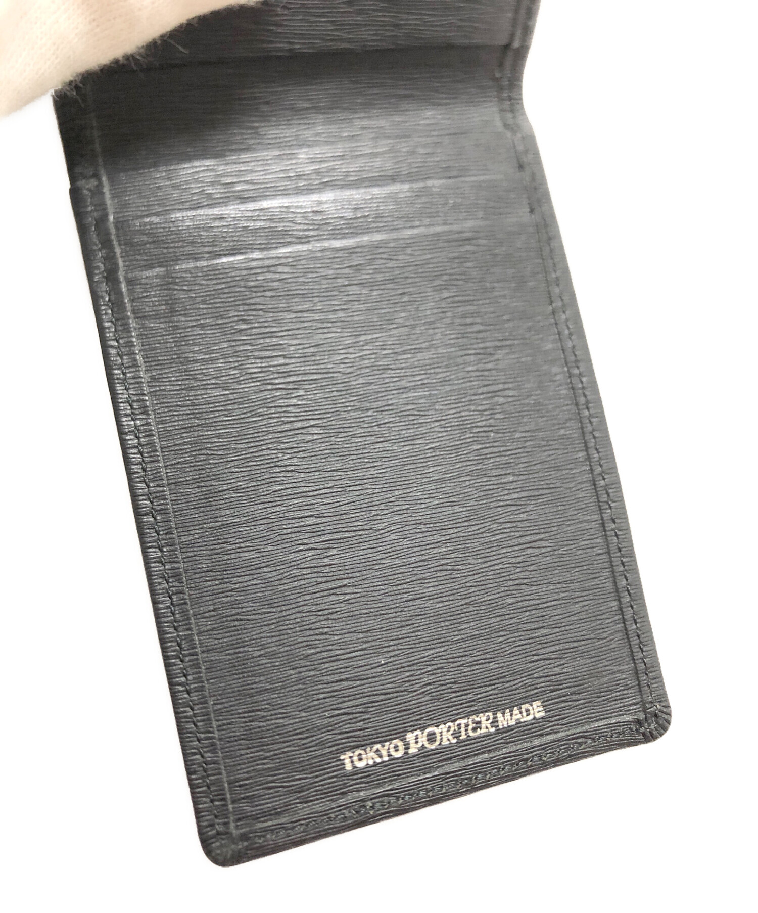 中古・古着通販】PORTER (ポーター) カードケース ブラック サイズ