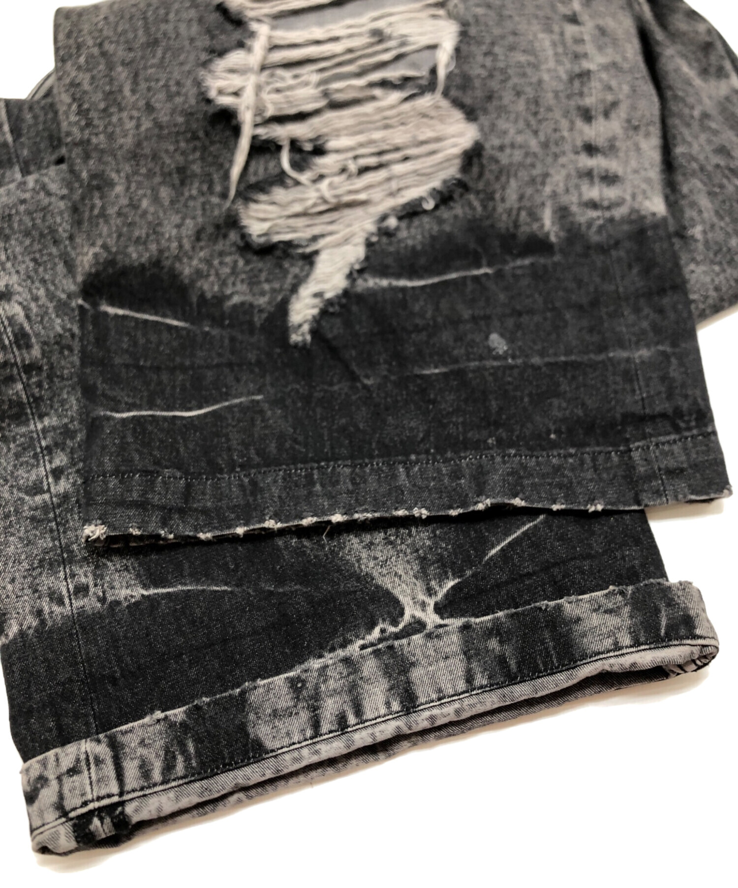 中古・古着通販】MAISON SPECIAL (メゾンスペシャル) Destroy Denim