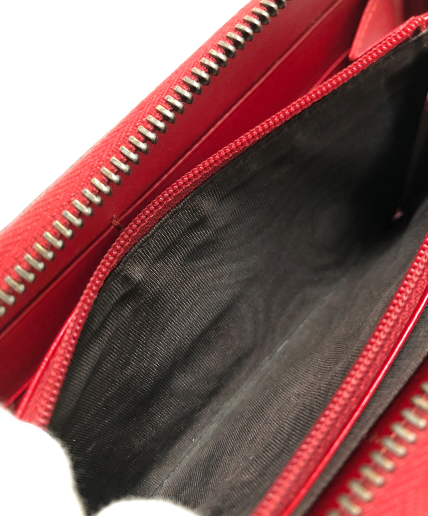 GUCCI赤財布クリスマスSALE 中古・古着通販】GUCCI (グッチ) 長財布 レッド サイズ:表記なし