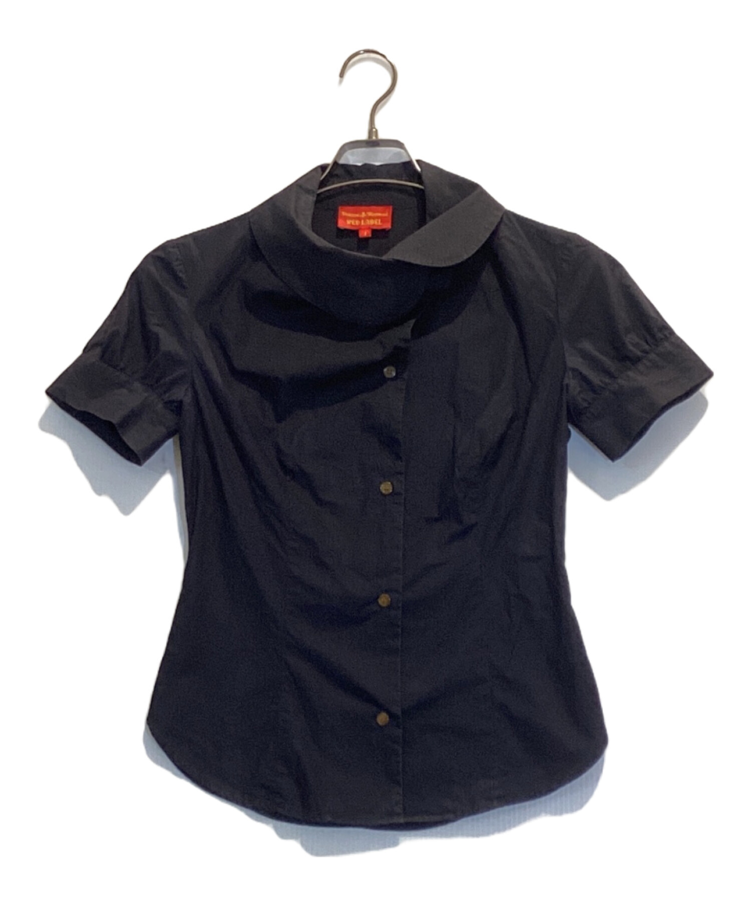 Vivienne Westwood Red Label 半袖シャツ ブラック 中古・古着通販】Vivienne Westwood RED LABEL (ヴィヴィアンウエスト