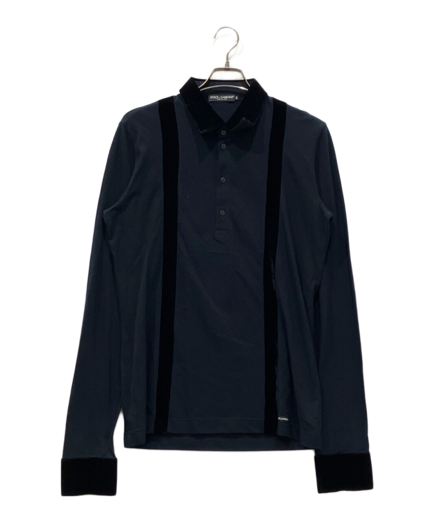 中古・古着通販】DOLCE & GABBANA (ドルチェ＆ガッバーナ) ベロア切替