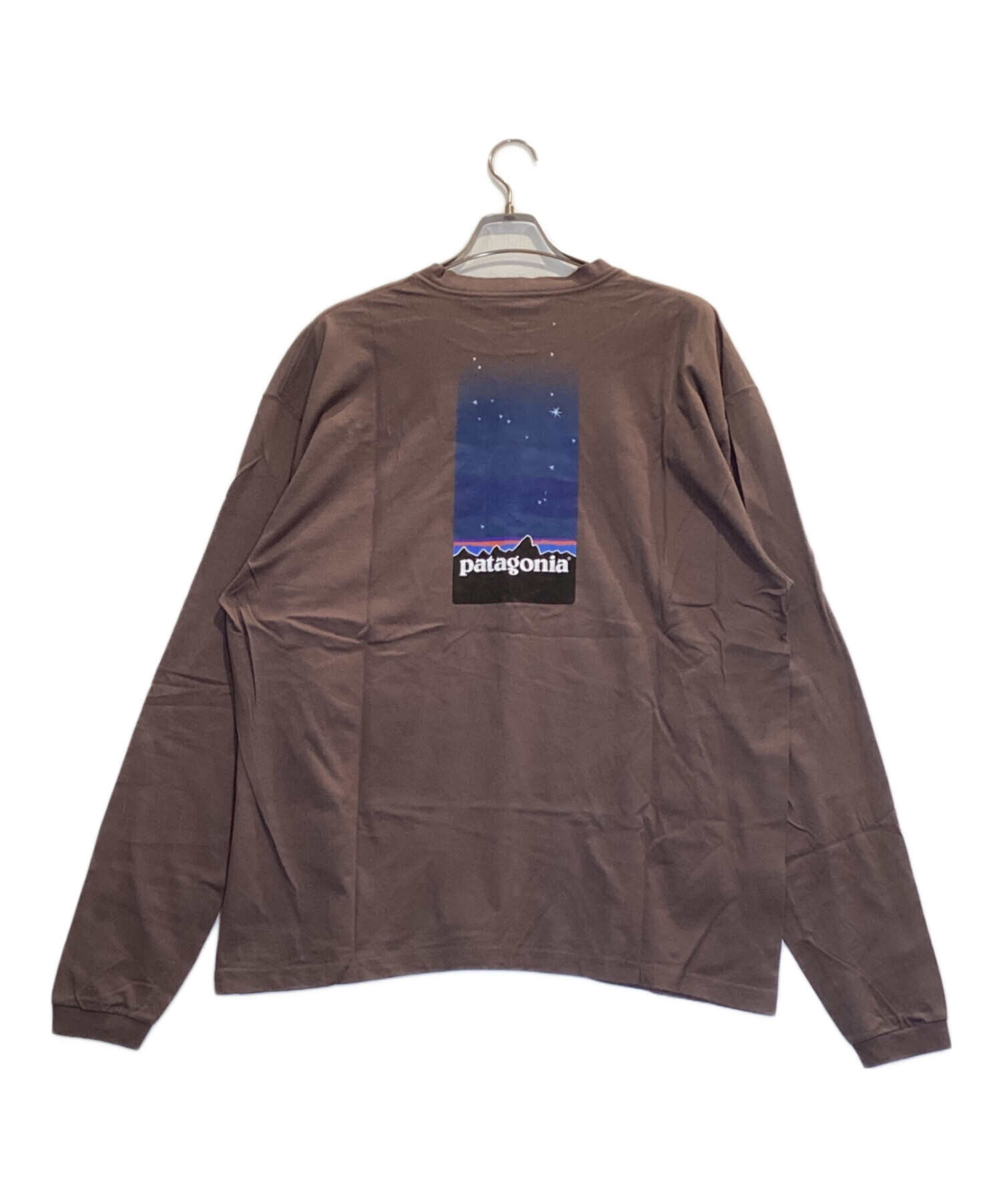 中古・古着通販】Patagonia (パタゴニア) 長袖Tシャツ ブラウン サイズ 
