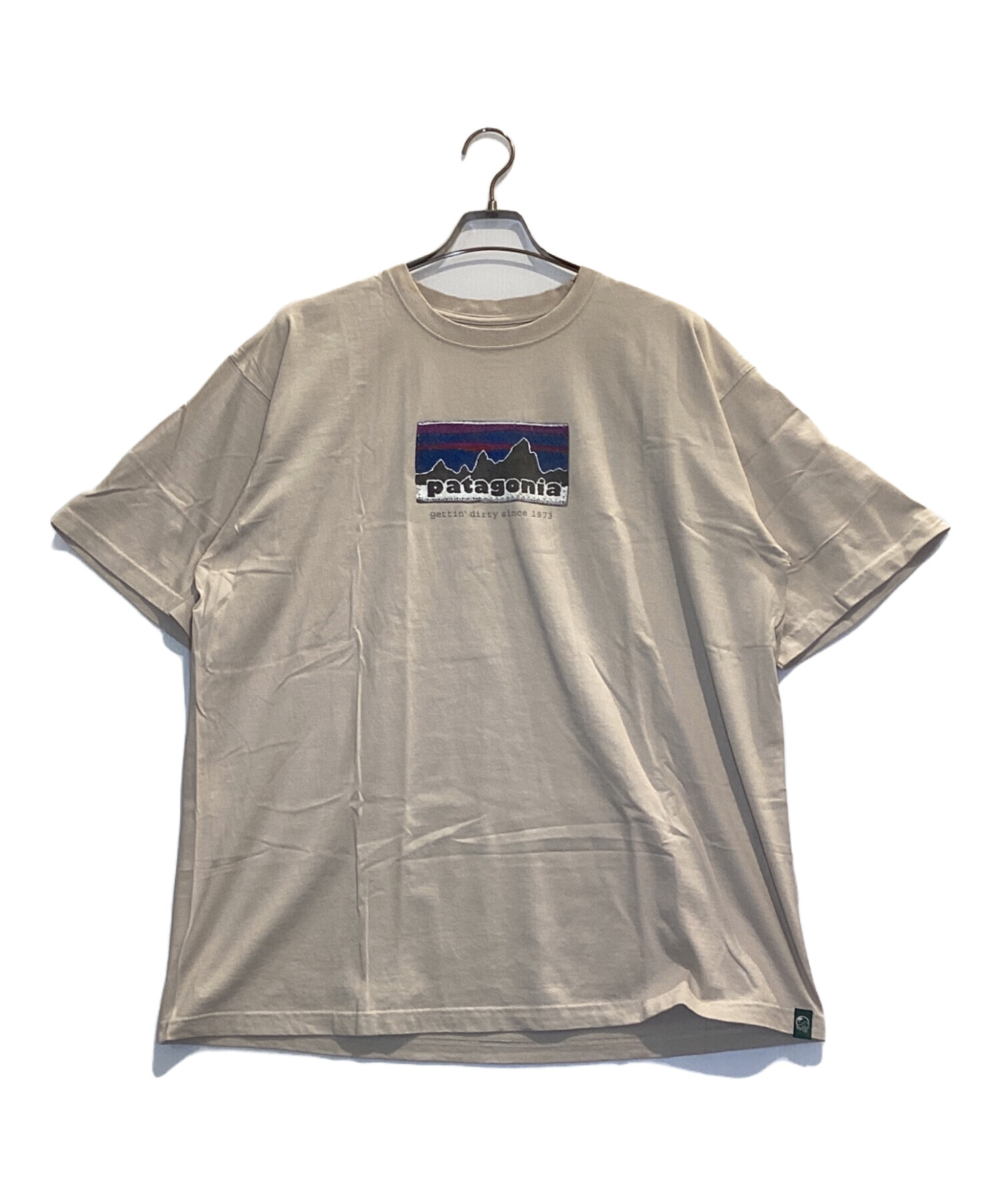 中古・古着通販】Patagonia (パタゴニア) ロゴTシャツ ベージュ 