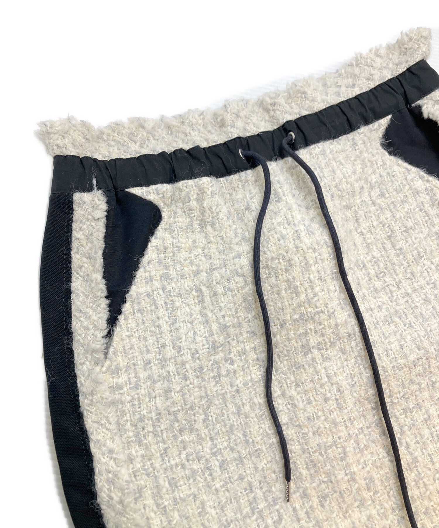 中古・古着通販】sacai (サカイ) ミックスツイード プリーツロング