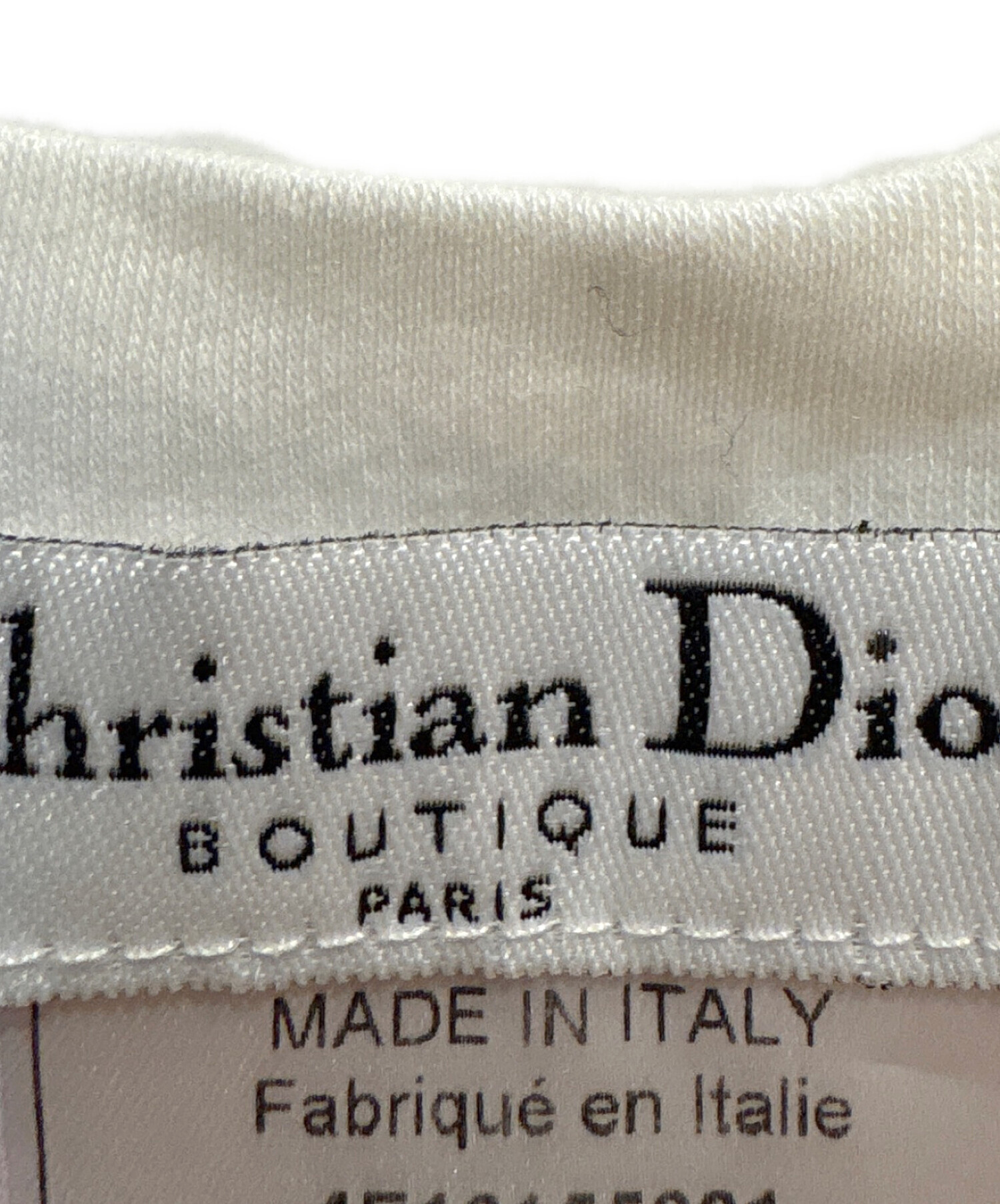 激レア Christian Dior ガリアーノ期 タンクトップ ハードコア 中古・古着通販】Christian Dior (クリスチャン ディオール