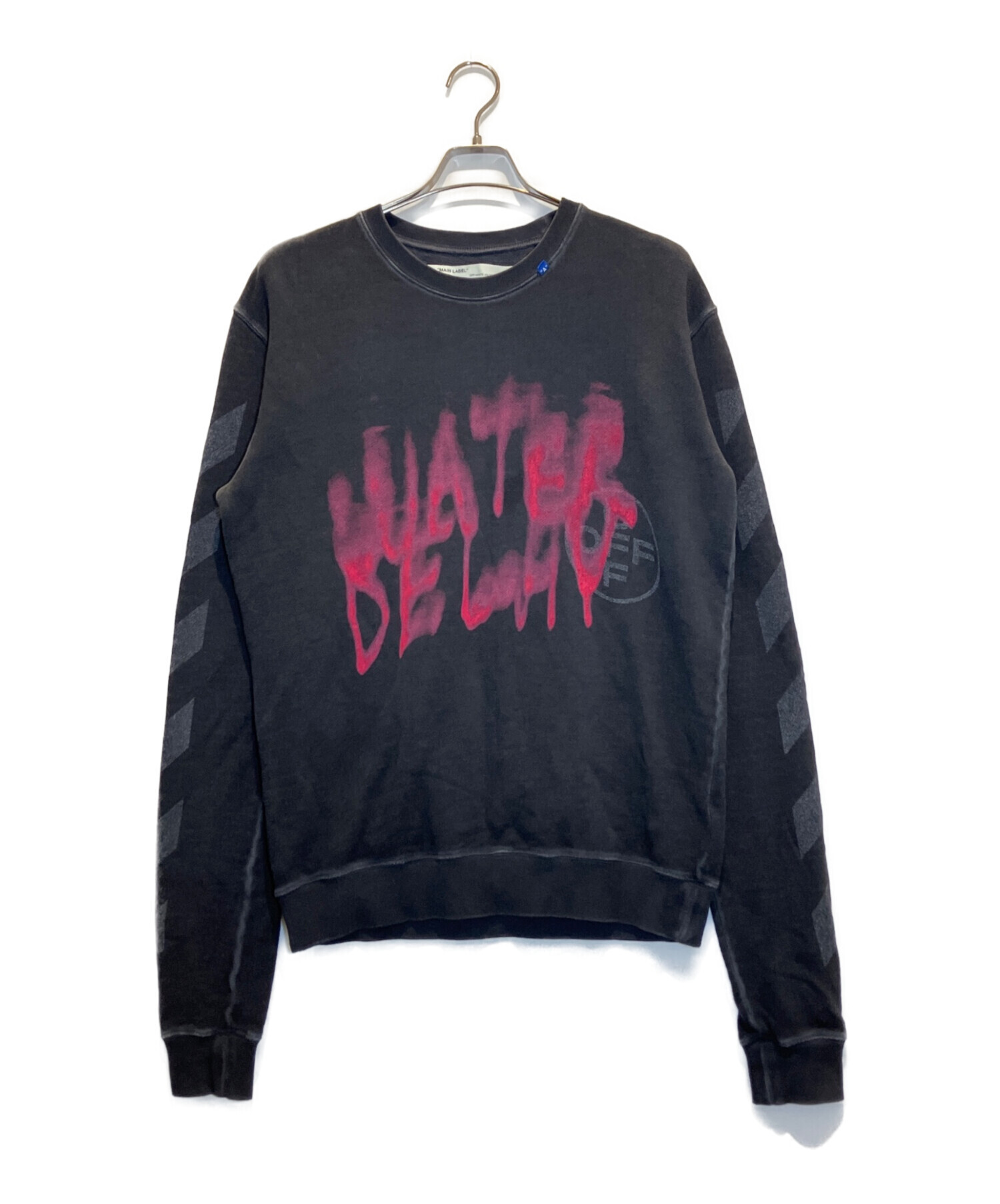 中古・古着通販】OFFWHITE (オフホワイト) プリントスウェット 